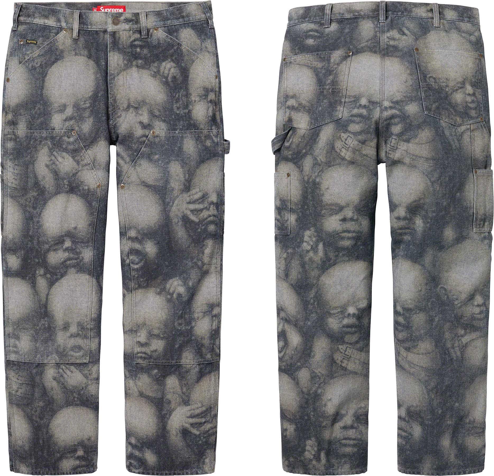 Supreme Supreme H.R. Giger Double Knee Carpenter Denim Pants 