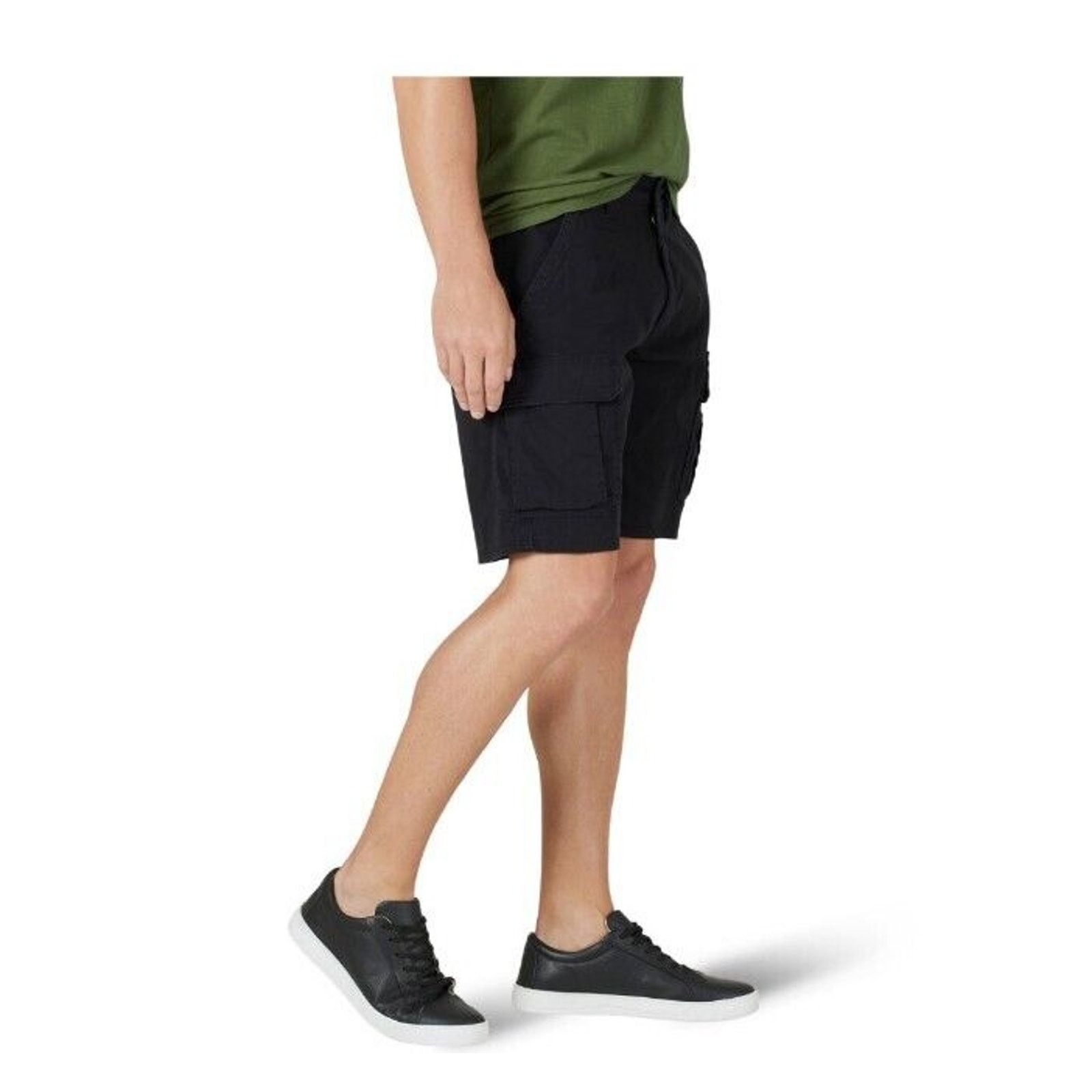 Wrangler Wrangler Cargo Shorts Men's 46 Black Relaxed Fit Soft Cotton Size US 44 / EU 60 - 2 Thumbnail