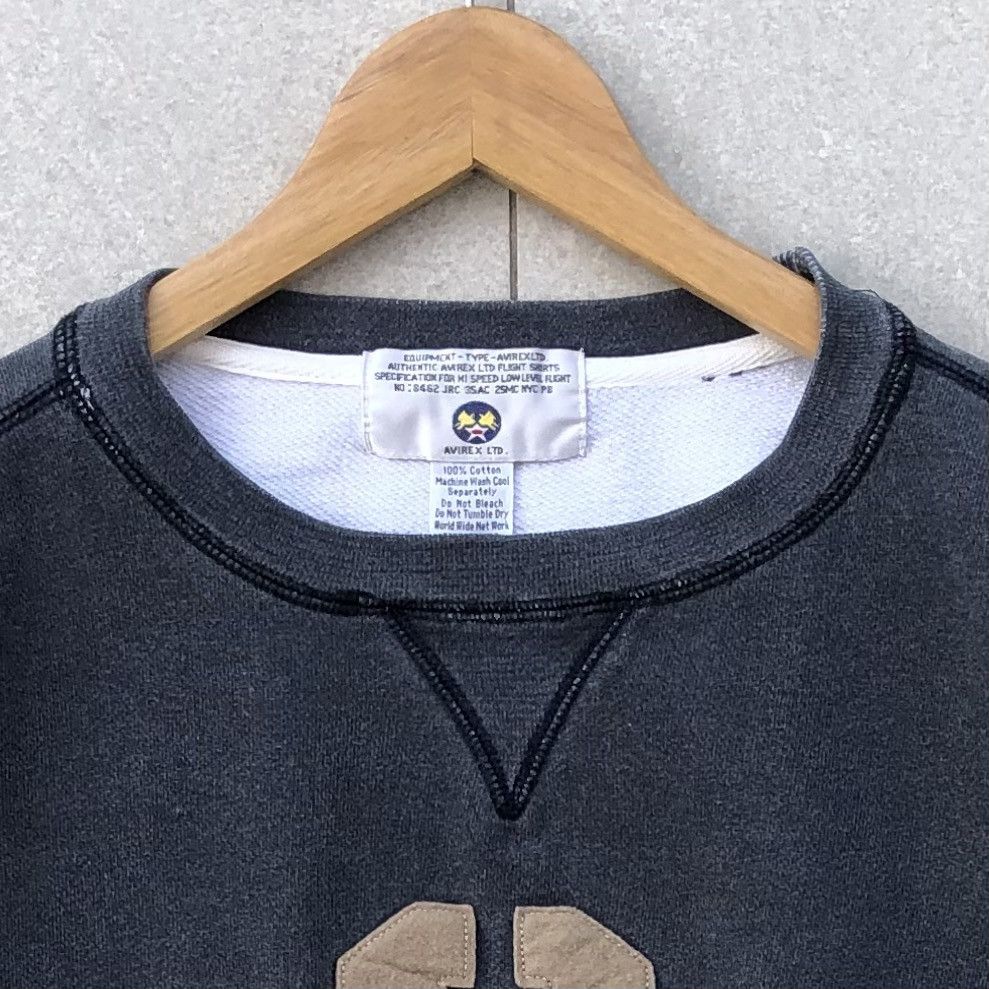 Avirex VTG Avirex LTD USN Military Sun Faded Crewneck Sweatshirt Size US M / EU 48-50 / 2 - 8 Thumbnail