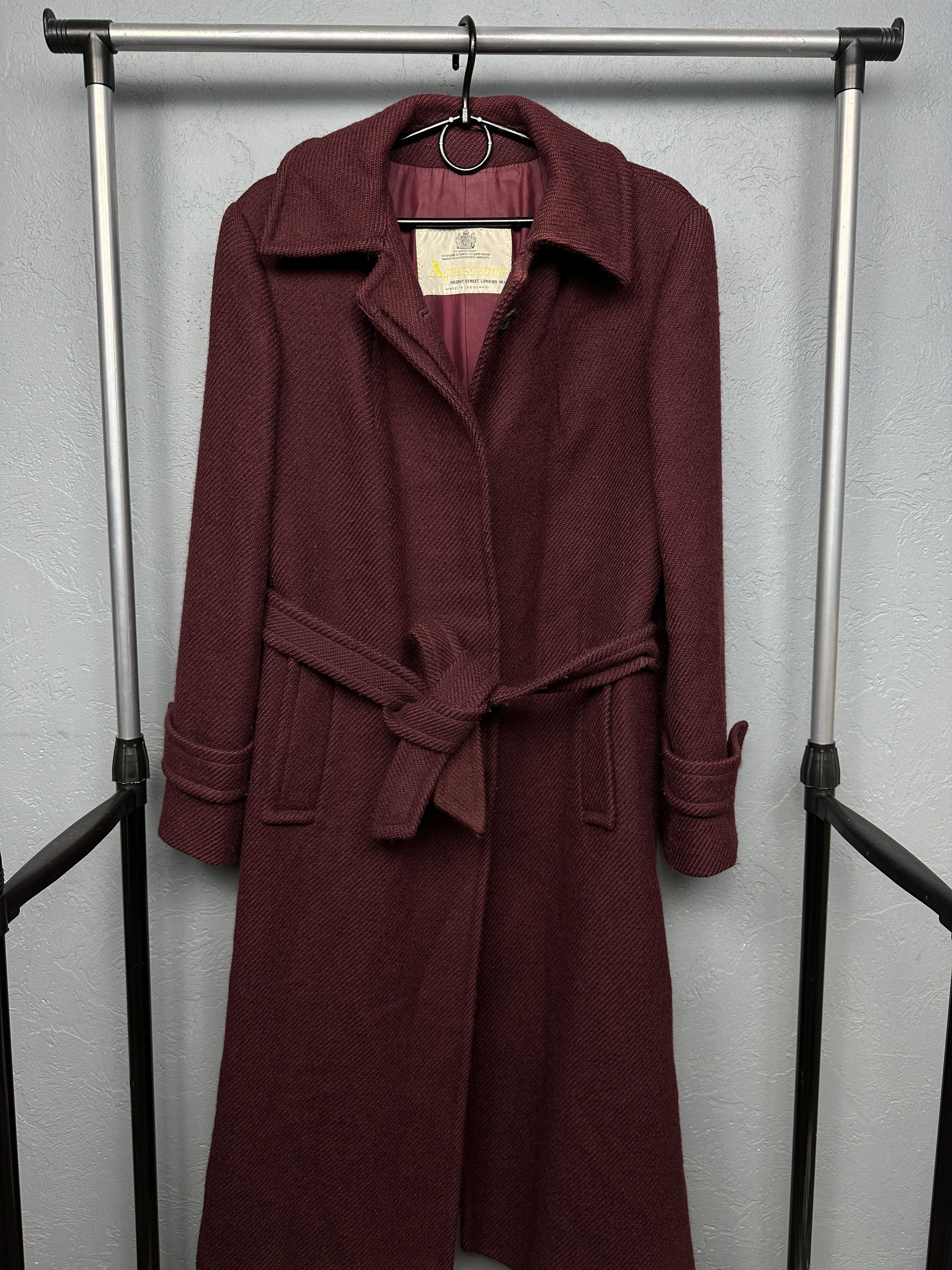 Aquascutum Aquascutum Vintage Womens Wool Coat Jacket Size XL / US 12-14 / IT 48-50 - 1 Thumbnail