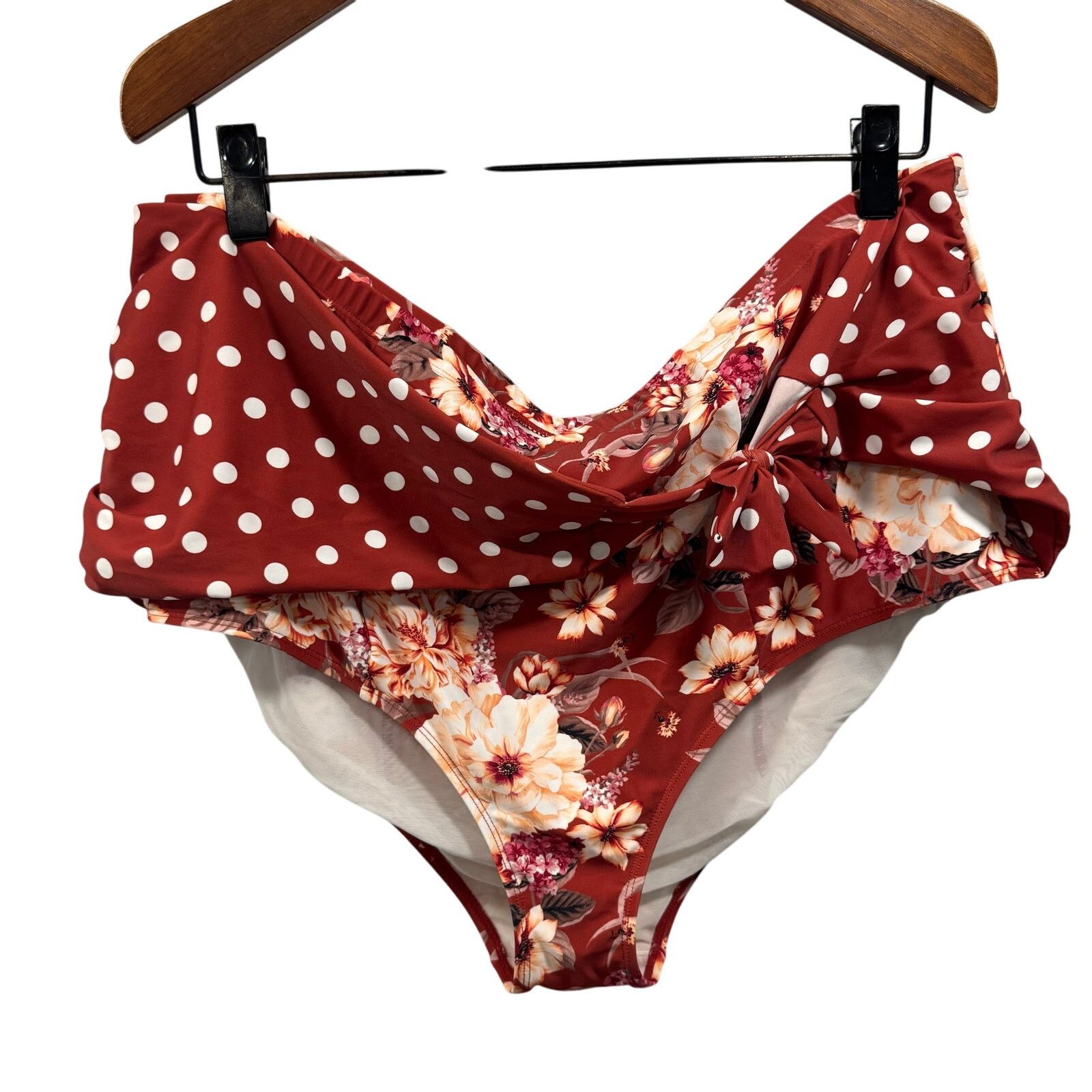 Other Torrid Plus 2 Piece Bikini sz 3X/4X Hi Waisted #G630 Size 3XL / US 20-22 - 10 Thumbnail