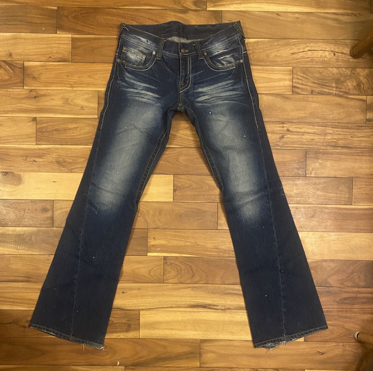 If Six Was Nine × Tornado Mart Tornado mart flared jeans Size US 30 / EU 46 - 1 Thumbnail