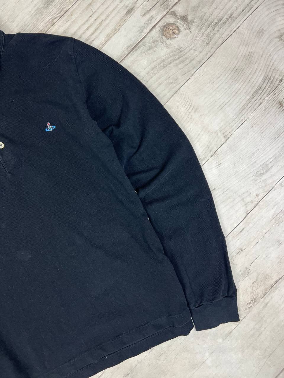 Vivienne Westwood Vivienne Westwood Polo Long Sleeve Orb Logo Basic Size US L / EU 52-54 / 3 - 5 Thumbnail