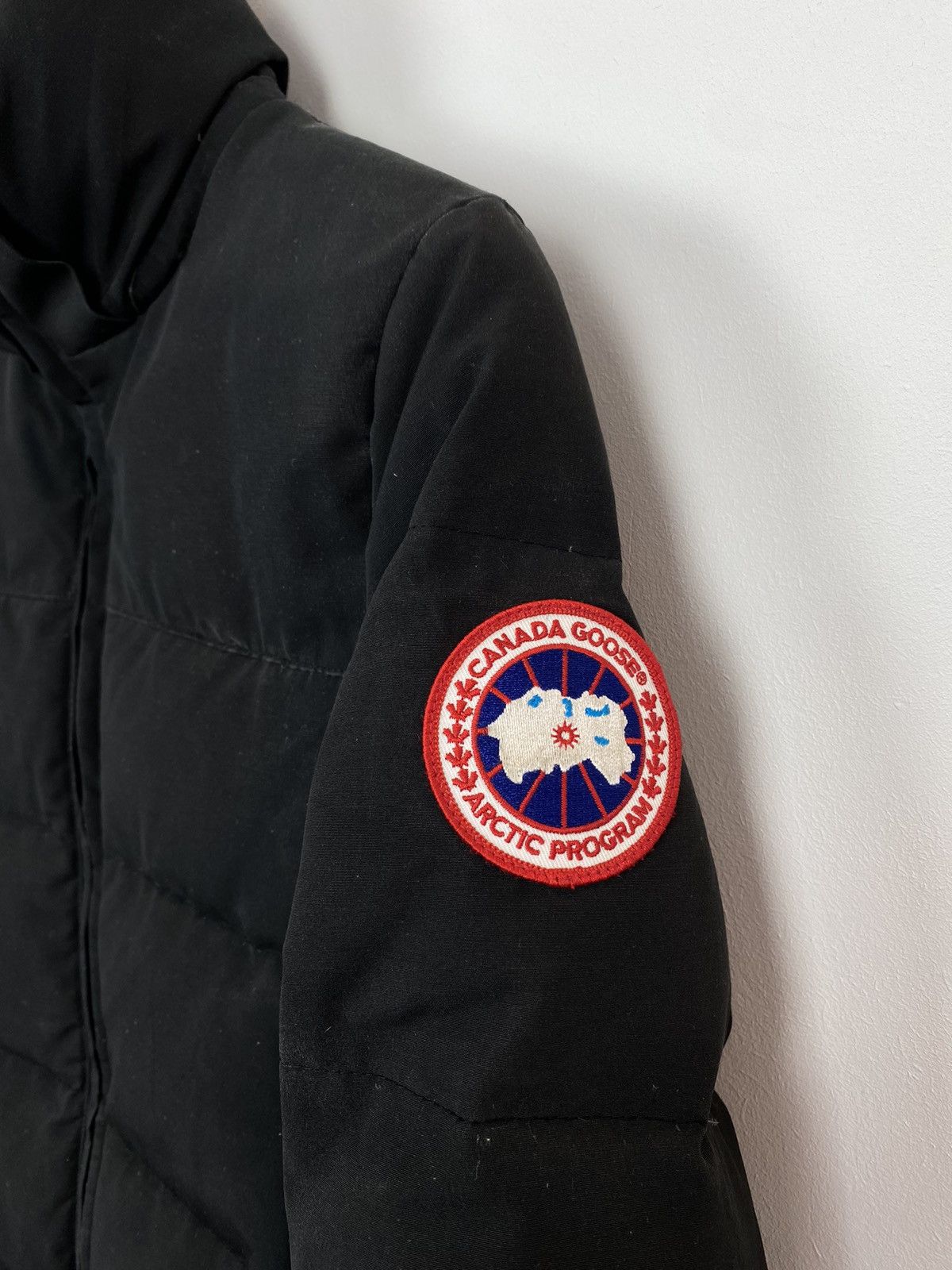 Canada Goose Canada Goose White Duck Down Long Sleeve Coat Jacket Black Size US XXS / EU 40 - 5 Thumbnail