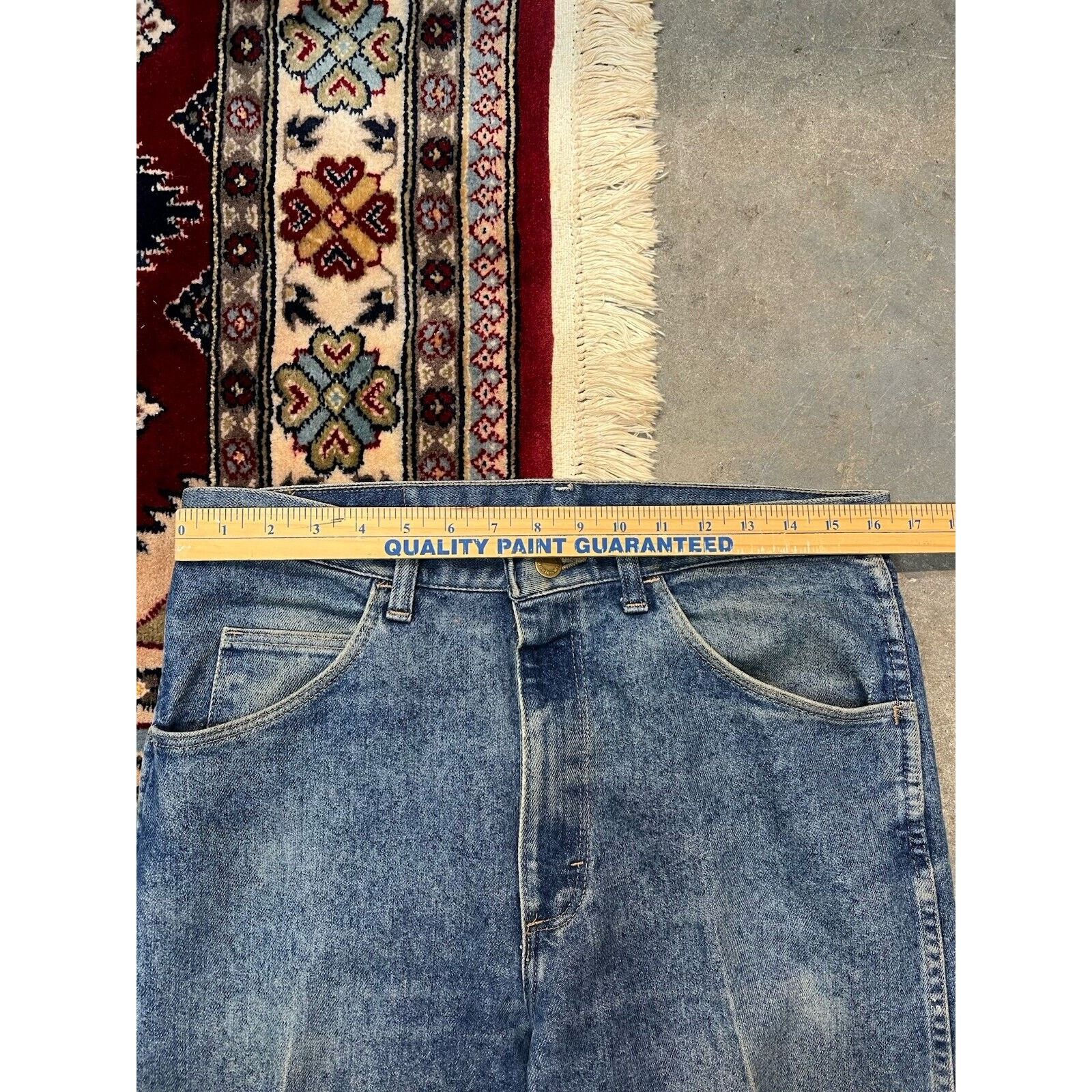 Wrangler Wrangler Hero Jeans Vintage 33 x 32 Men USA 85860SW Pleated Size US 33 - 7 Thumbnail