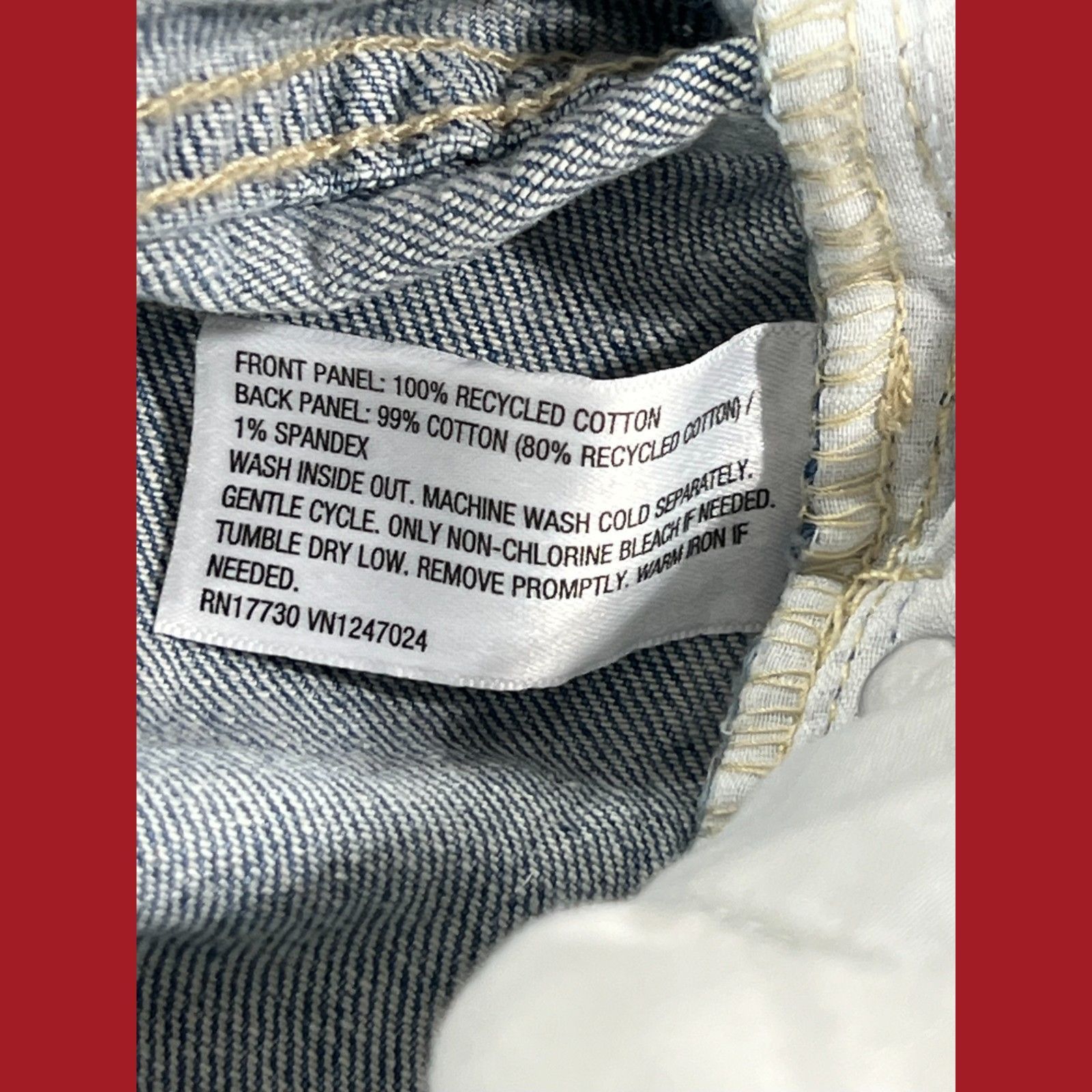 Other Wild Fable - Women's Low-Rise Bootcut Baggy Jeans - Light Bl Size 39" - 12 Thumbnail
