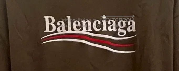 Balenciaga Balenciaga Embroidered Coca-Cola round neck black label sh Size US S / EU 44-46 / 1 - 7 Thumbnail