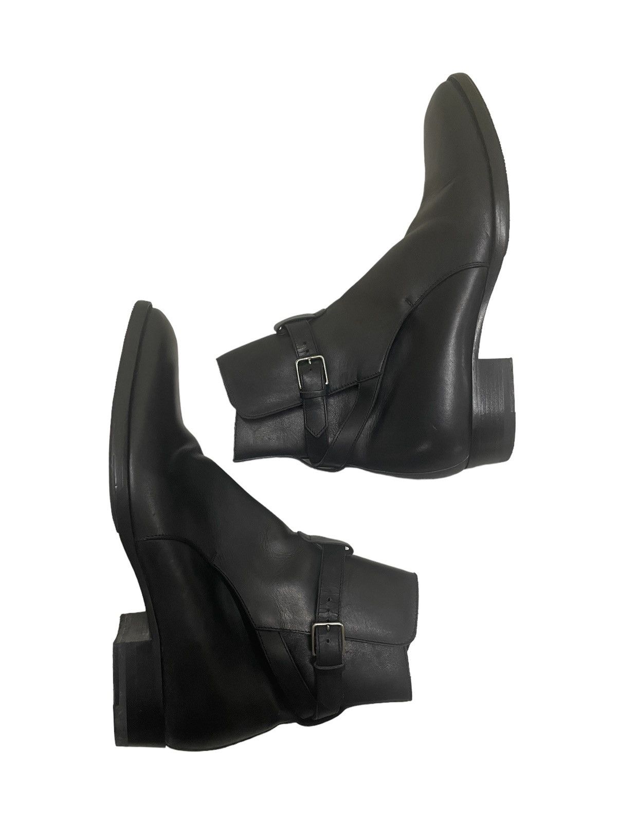Saint Laurent Paris VINTAGE LEATHER BOOTS SAINT LAURENT PARIS Size US 7.5 / EU 40-41 - 2 Thumbnail