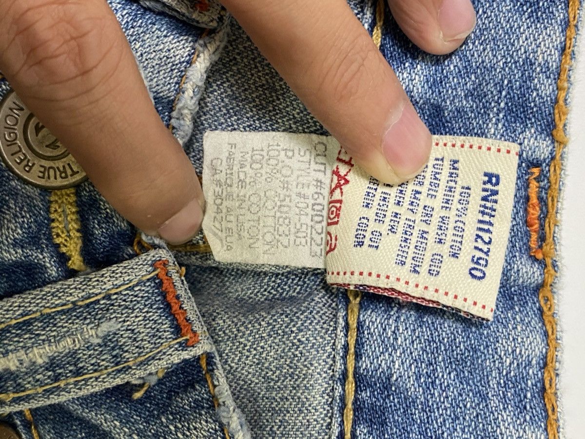 True Religion Lace up jean pant true religion flare japanese brand Size US 30 / EU 46 - 8 Thumbnail