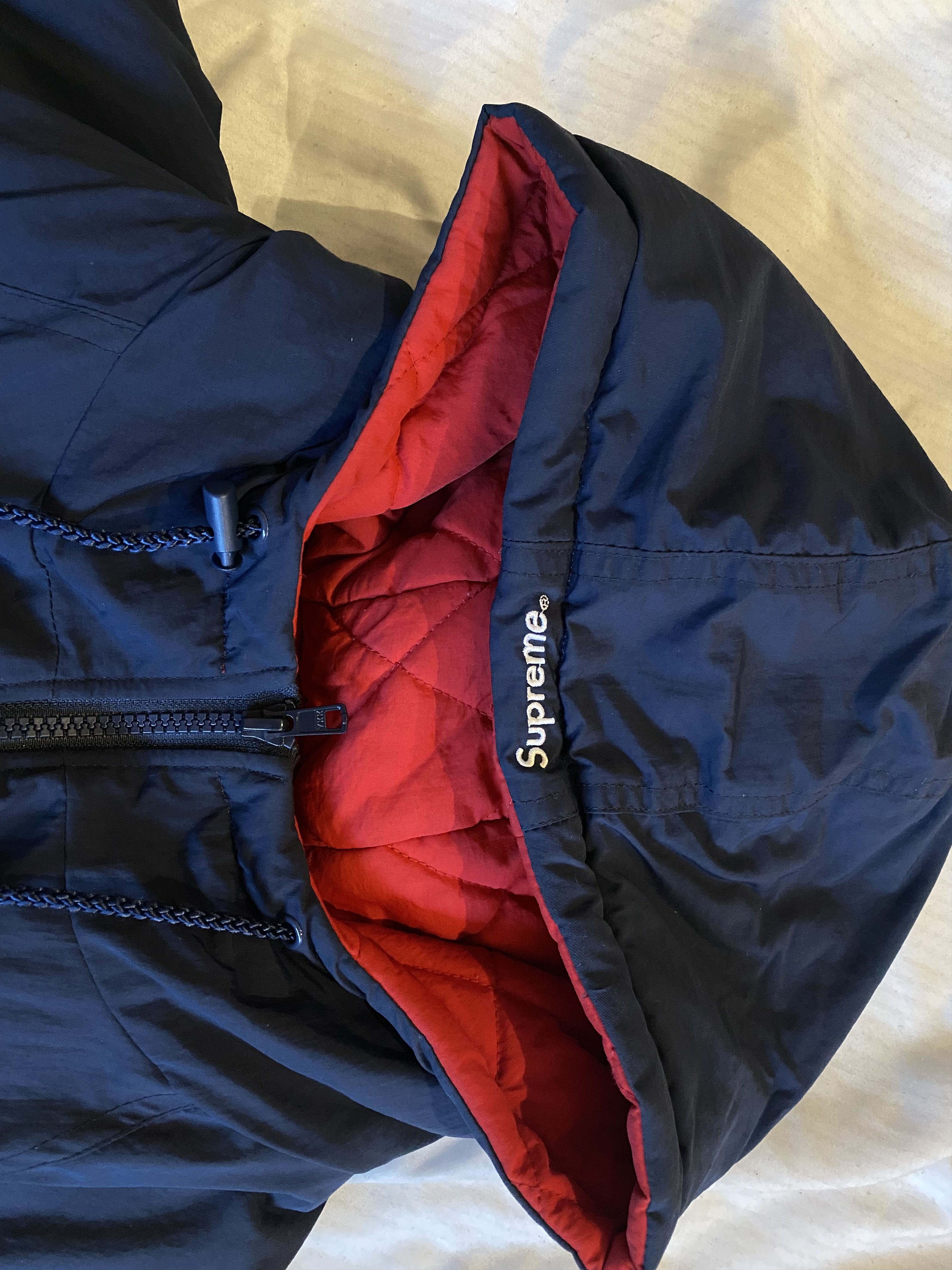 Supreme Supreme Sleeve Script Sideline Bomber Size US L / EU 52-54 / 3 - 5 Thumbnail