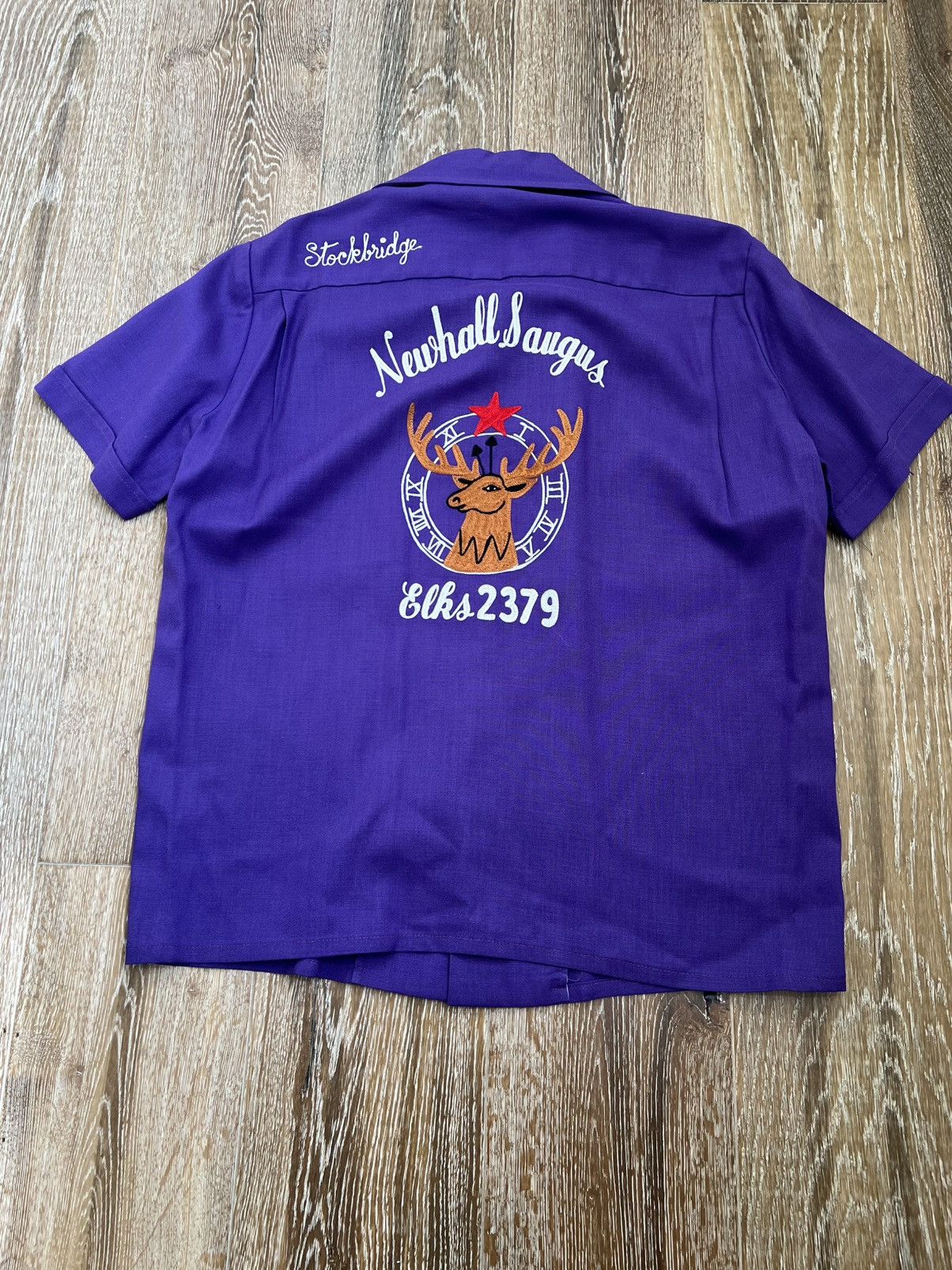 Vintage California Bowling Shirt Co. Elks Lodge shirt