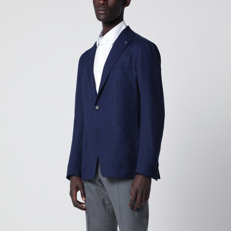 Tagliatore Blueette Wool Single-Breasted Jacket