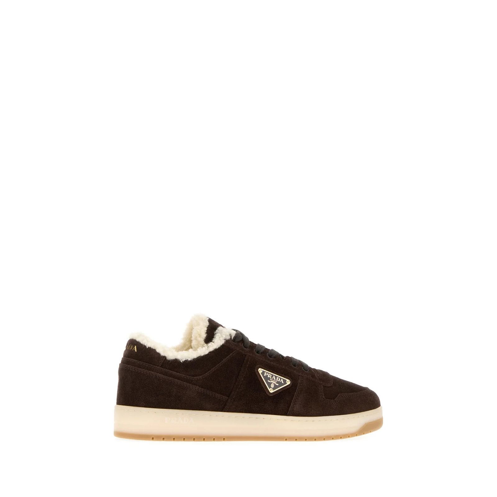 Prada PRADA Downtown Dark Brown Suede Sneakers New & Authentic (Me Size US 7 / EU 40 - 3 Thumbnail