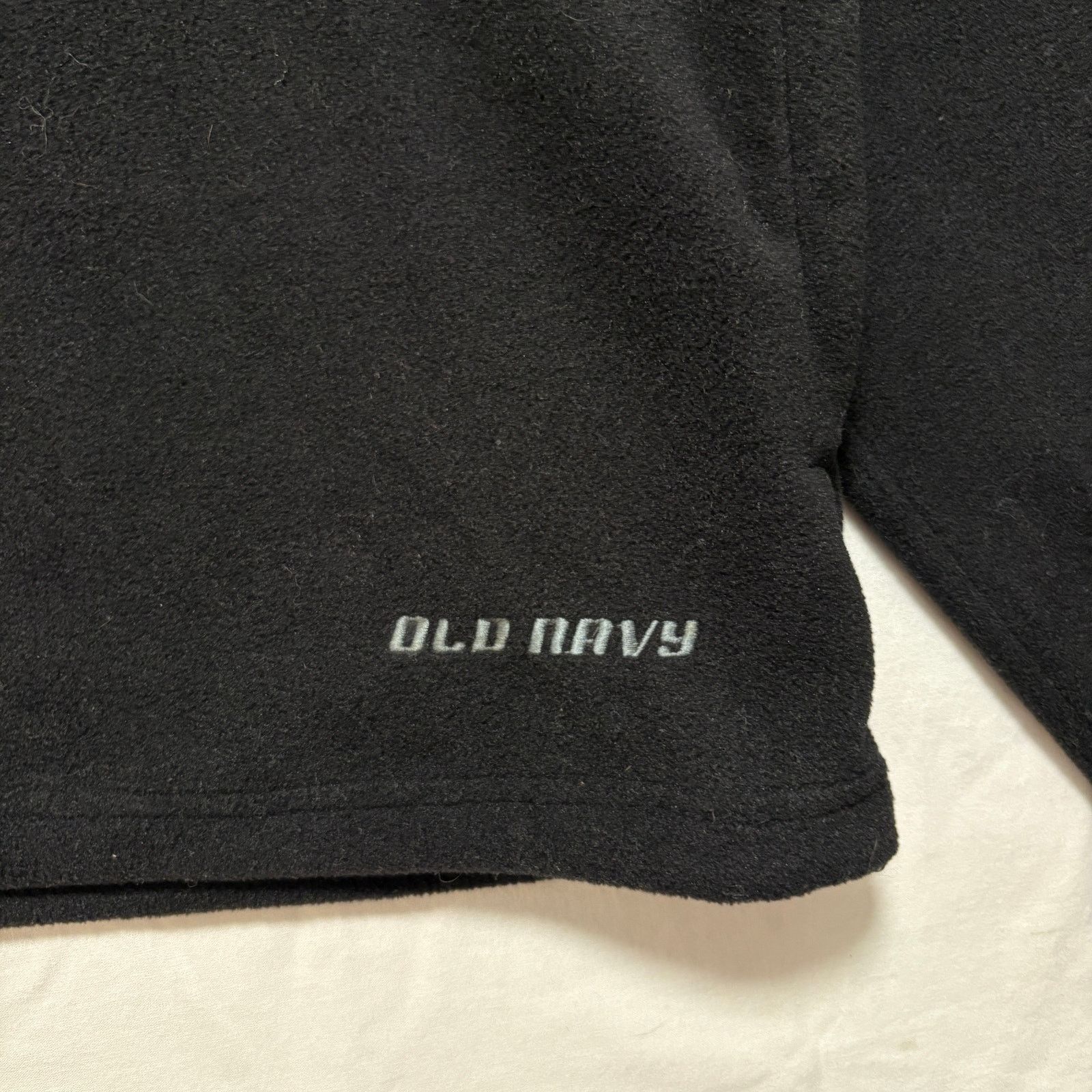 Old Navy Y2K Old Navy Quarter‎ Zip Fleece Sweatshirt Black Red M Size US M / EU 48-50 / 2 - 3 Thumbnail