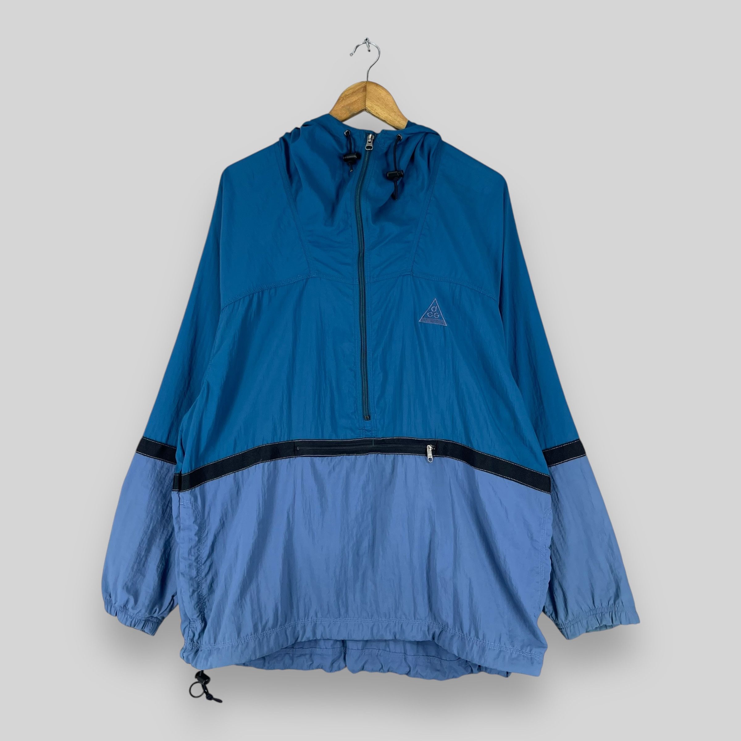 Vintage NIKE ACG Zip Up Windbreaker Jacket Hoodie