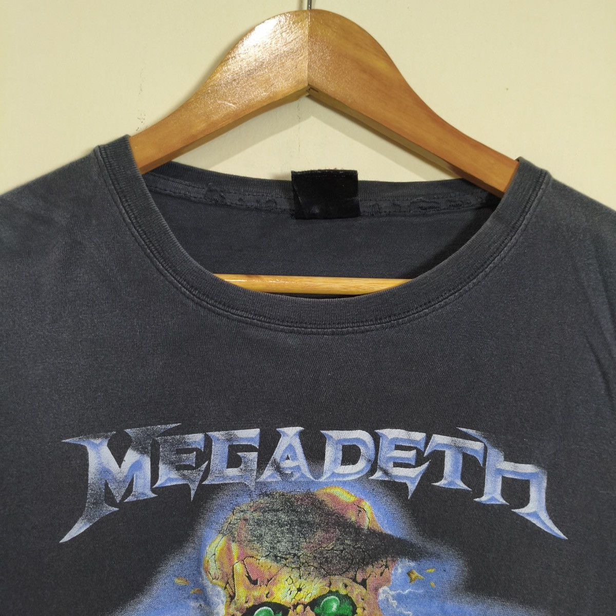 Band Tees Vintage Megadeth 1990 "Rust in Peace" tour t-shirt Size US M / EU 48-50 / 2 - 3 Thumbnail