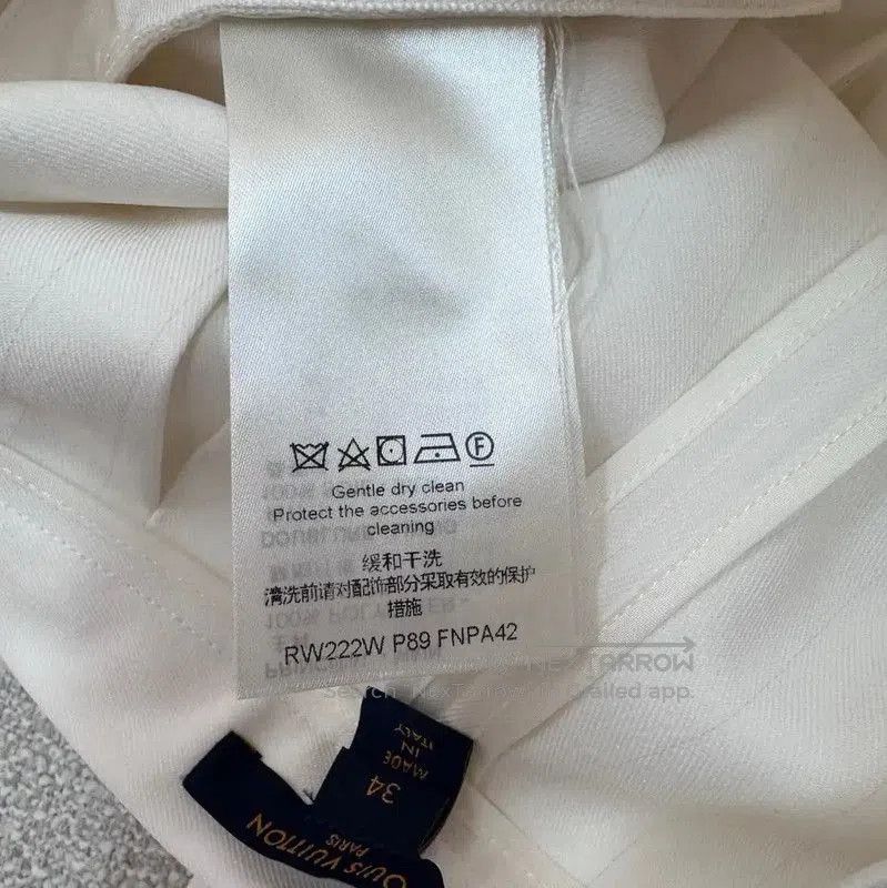 Louis Vuitton White Women's Shorts Size S .