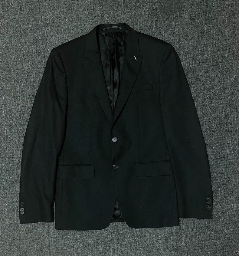 Givenchy Givenchy Wool Suit Jacket Black-yf Size US M / EU 48-50 / 2 - 1 Thumbnail
