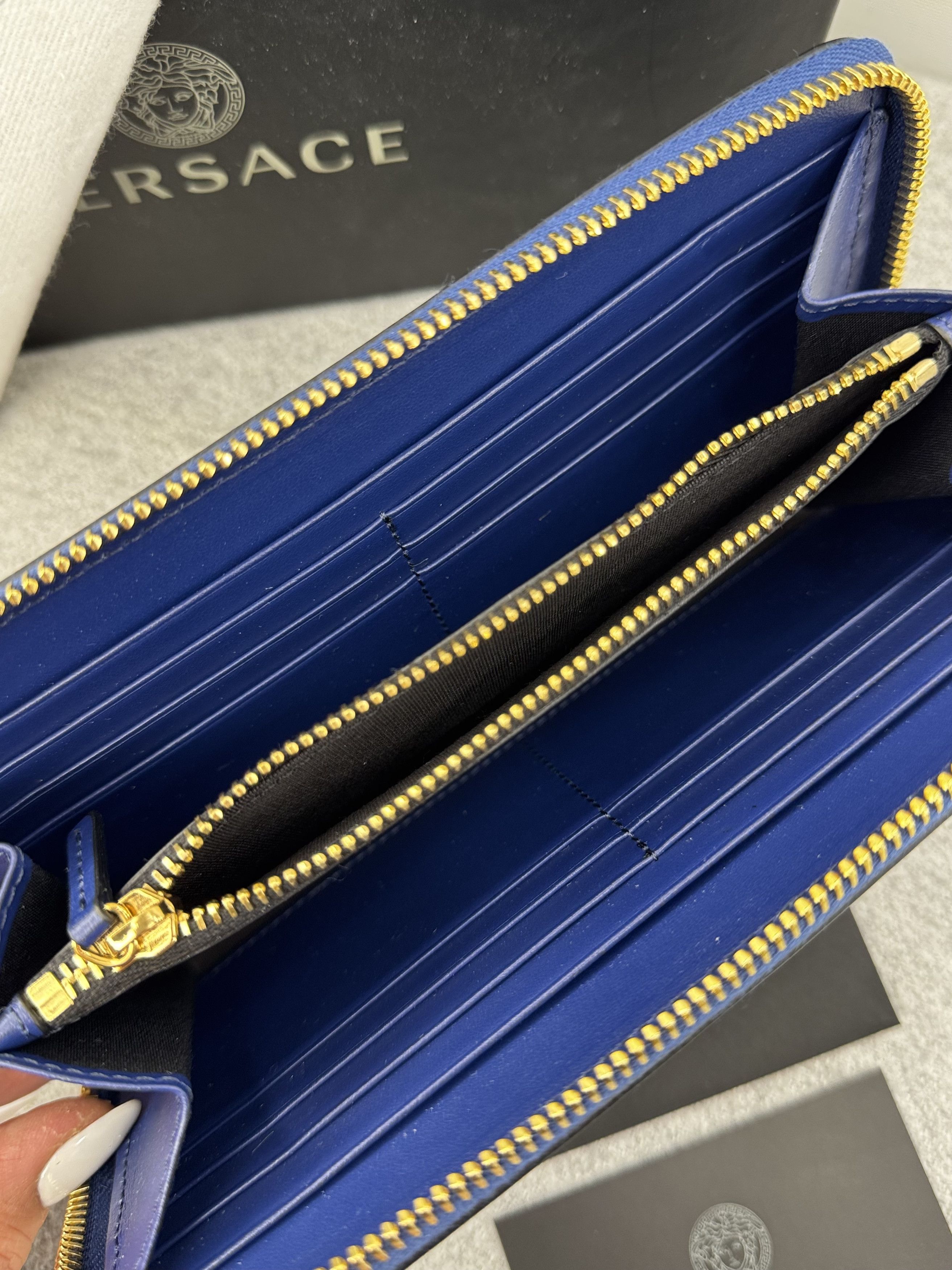 Versace Medusa Biggie Long Wallet Size ONE SIZE - 7 Thumbnail
