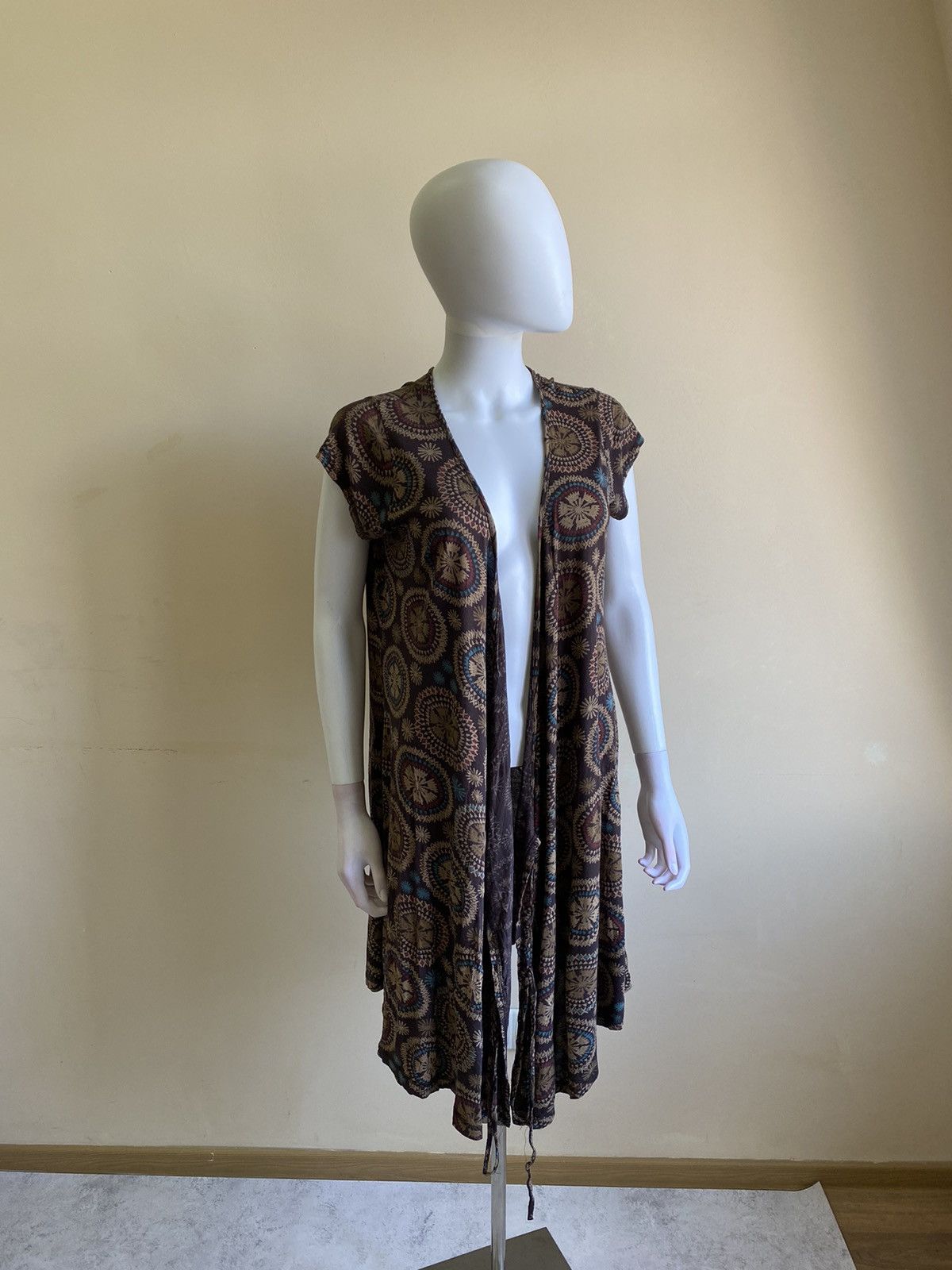 Gudrun Sjoden Gudrun Sjoden Floral Short Sleeve Knee Length Wrap Dress Size M / US 6-8 / IT 42-44 - 1 Thumbnail