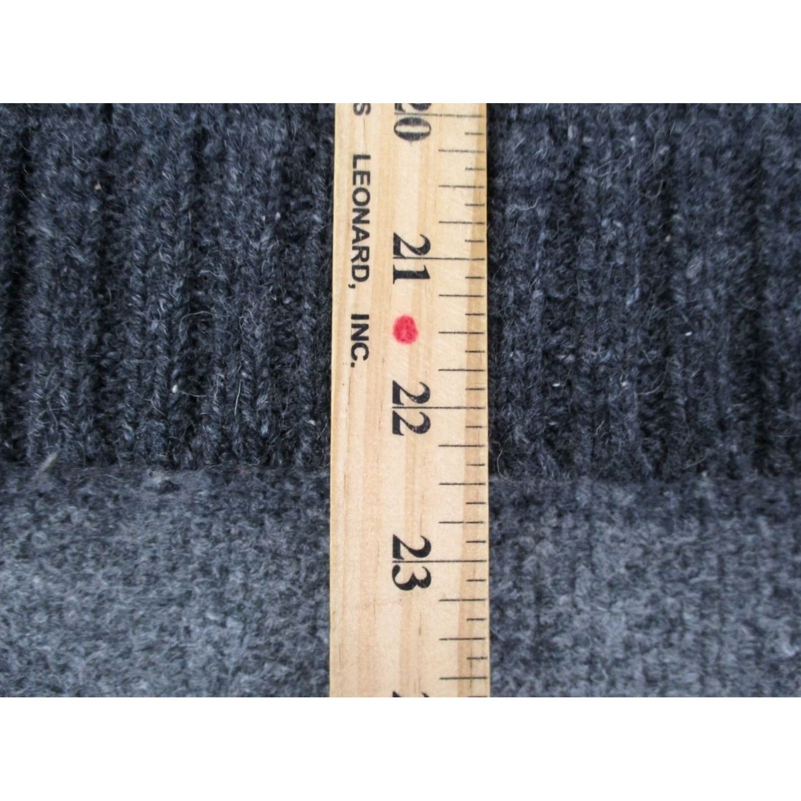 Vintage Irelandseye Sweater Womens M Gray White Lambs Wool Silk Heavy Vintage Pullover Crew Neck Thermal Womens Size M / US 6-8 / IT 42-44 - 4 Thumbnail