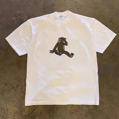 Other Men's loose casual monkey print t-shirt Size US L / EU 52-54 / 3 - 3 Thumbnail