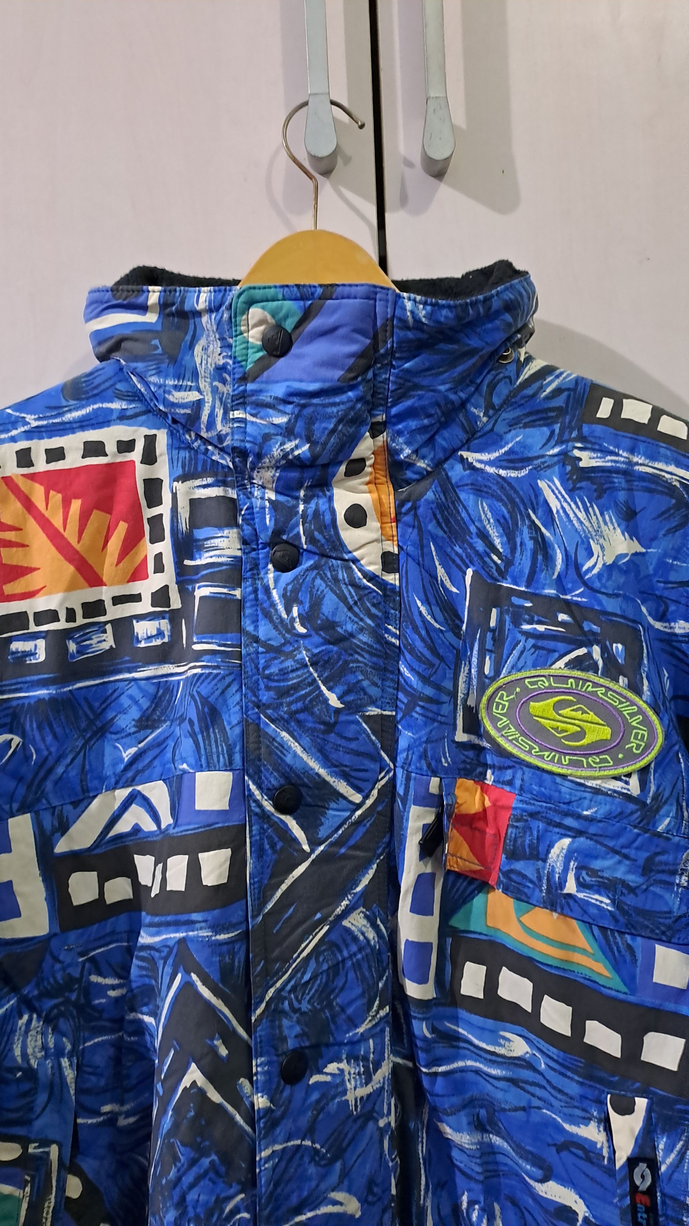 Quiksilver × Vintage 90’s Vintage Quiksilver Skiwear Size US L / EU 52-54 / 3 - 11 Thumbnail