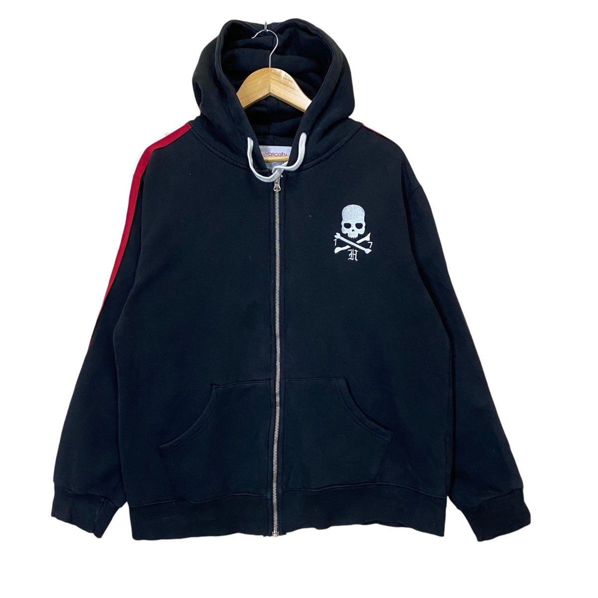 HYDROGEN Hydrogen Sportsware Italy Small Logo Zipper Hoodie Size US M / EU 48-50 / 2 - 1 Thumbnail