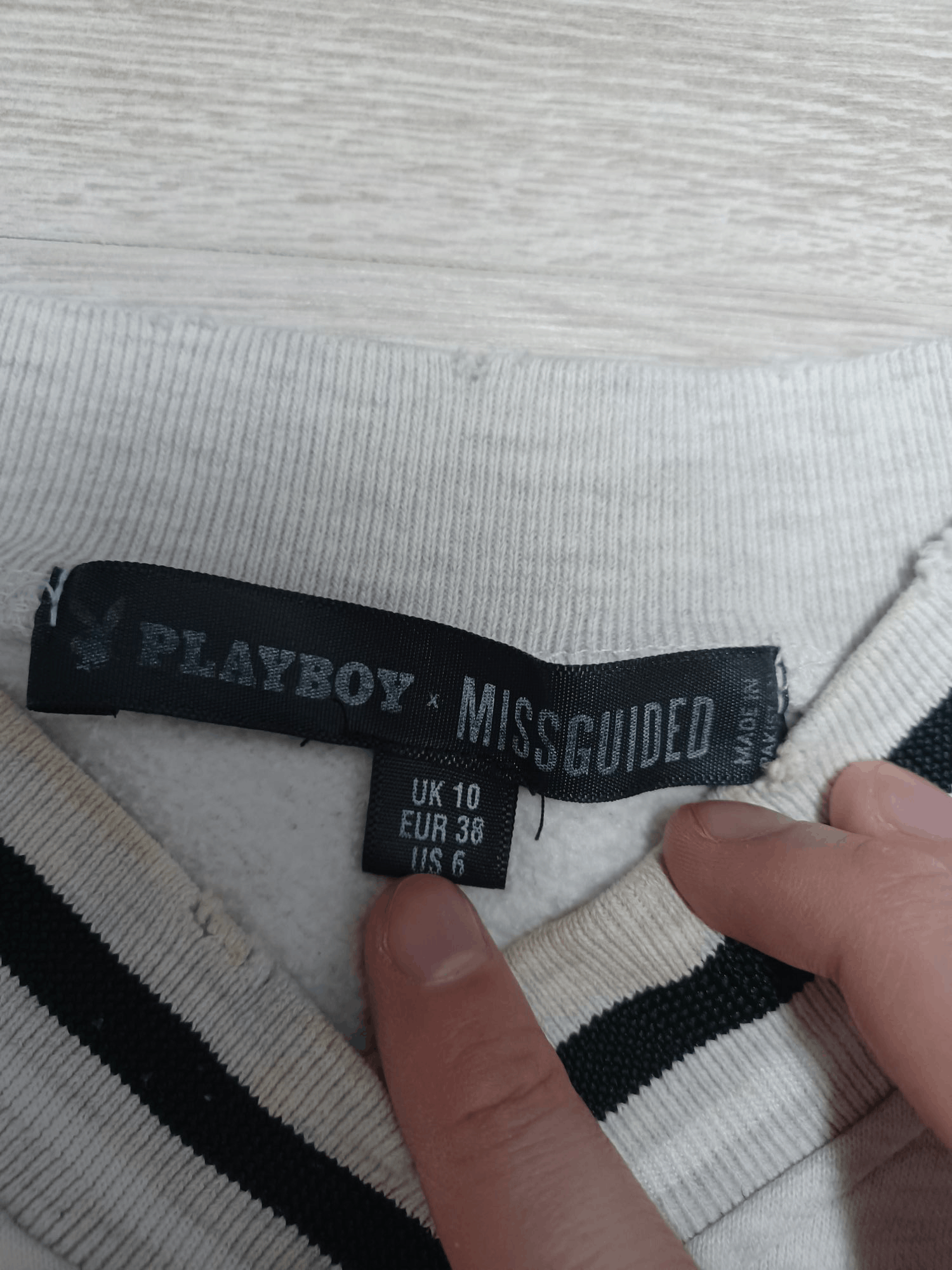Playboy PLAYBOY CHICAGO ATHLETIC DEPT X MISSGUIDED BOXY SWEATSHIRT Size US M / EU 48-50 / 2 - 4 Thumbnail