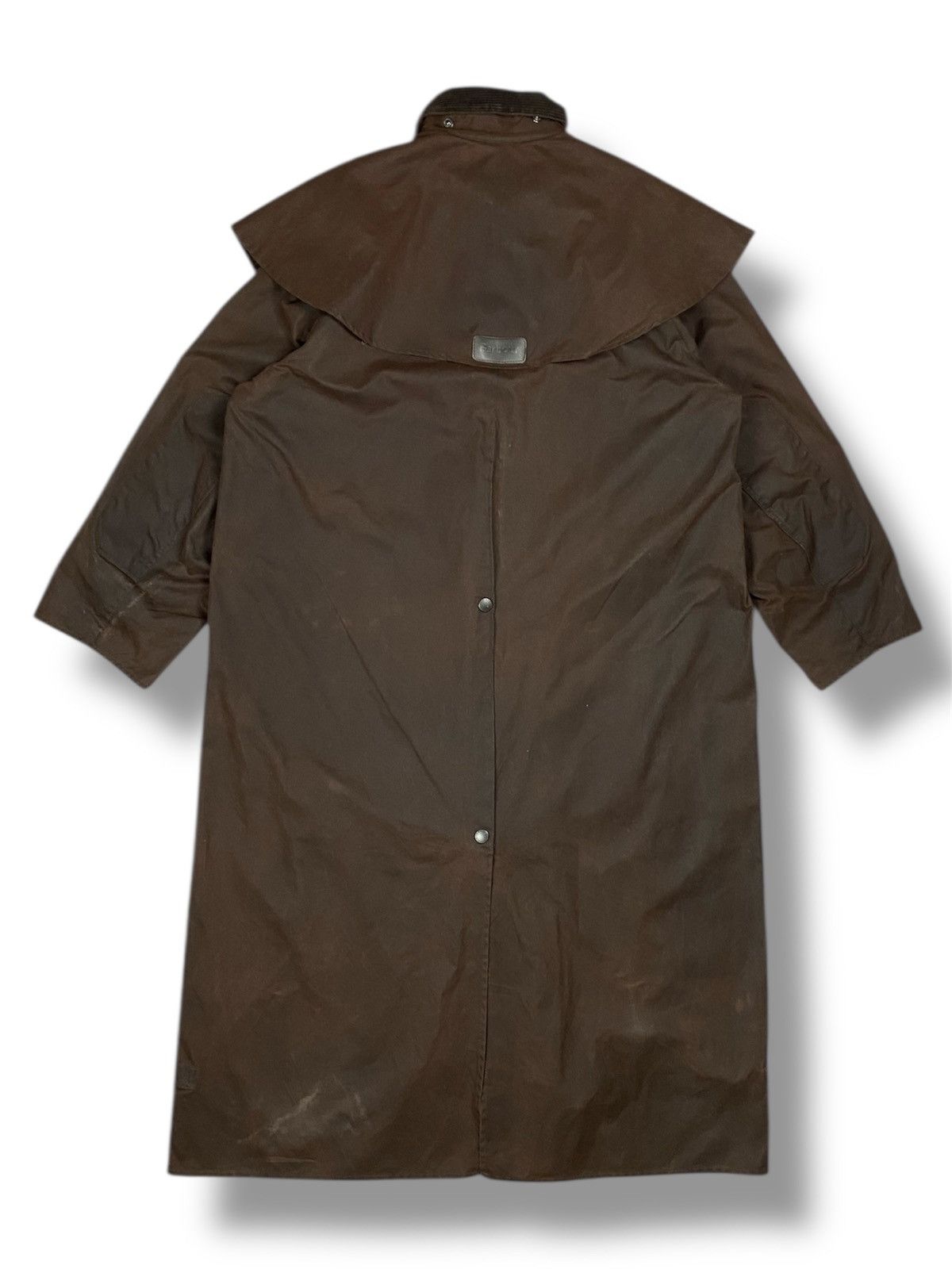 Barbour Barbour Stockman A1554 Long Waxed Riding Coat UK42 Size US L / EU 52-54 / 3 - 14 Thumbnail