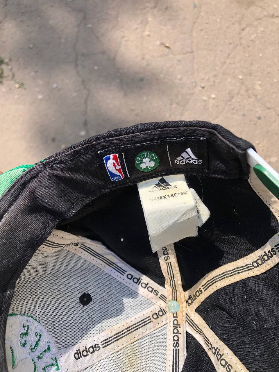 Adidas × Vintage VERY RARR ADIDAS CELTIC BOSTON BASKETBALL NBA CAP Y2K 90s Size ONE SIZE - 5 Thumbnail