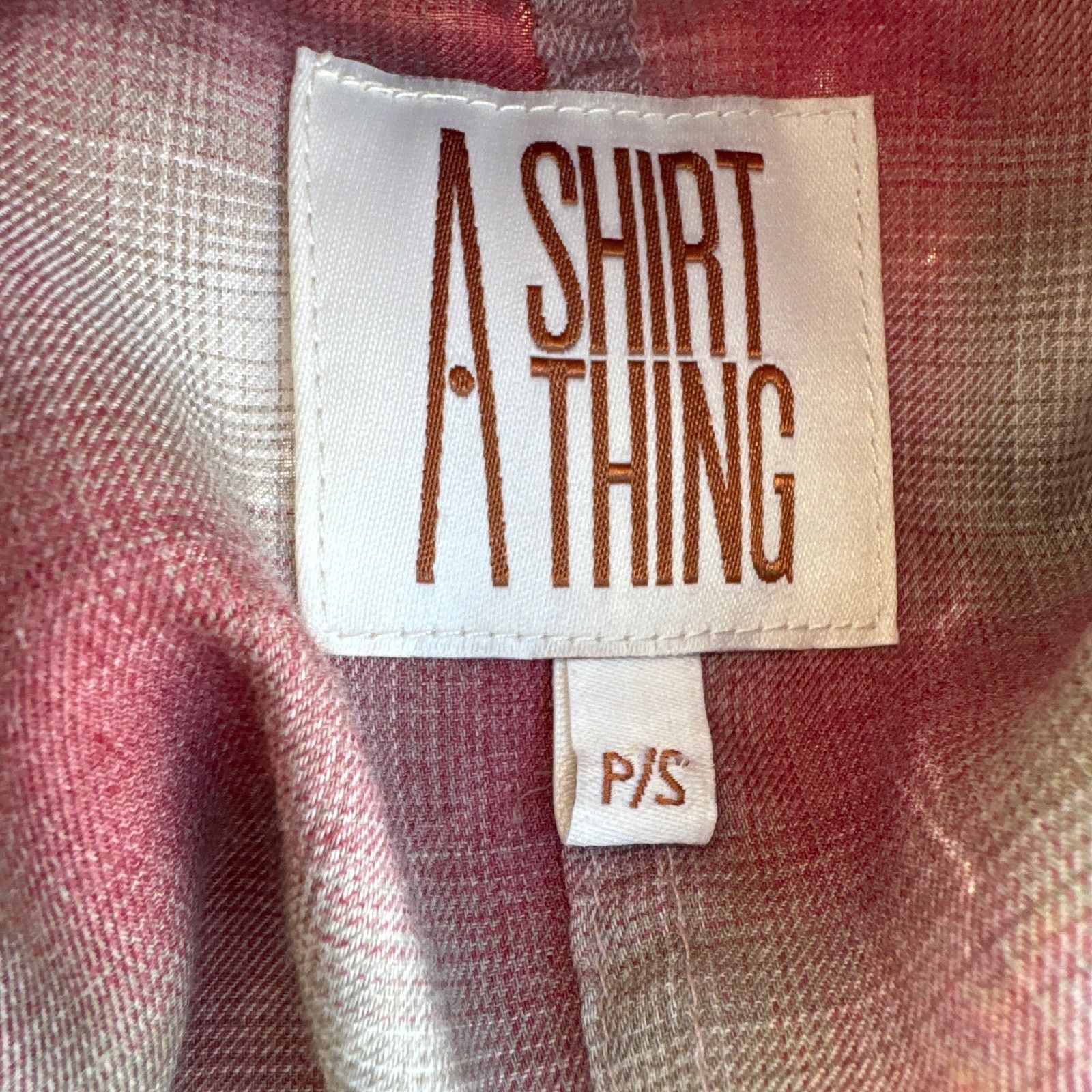 Other A SHIRT THING PENELOPE PLAID Ruffle Collar Size Small Size S / US 4 / IT 40 - 8 Thumbnail