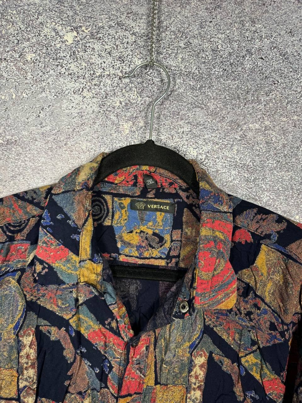 Versace Archive Vintage Versace Woman Shirt Printed Floral 2XL Size XXL / US 16-18 / IT 52-54 - 5 Thumbnail