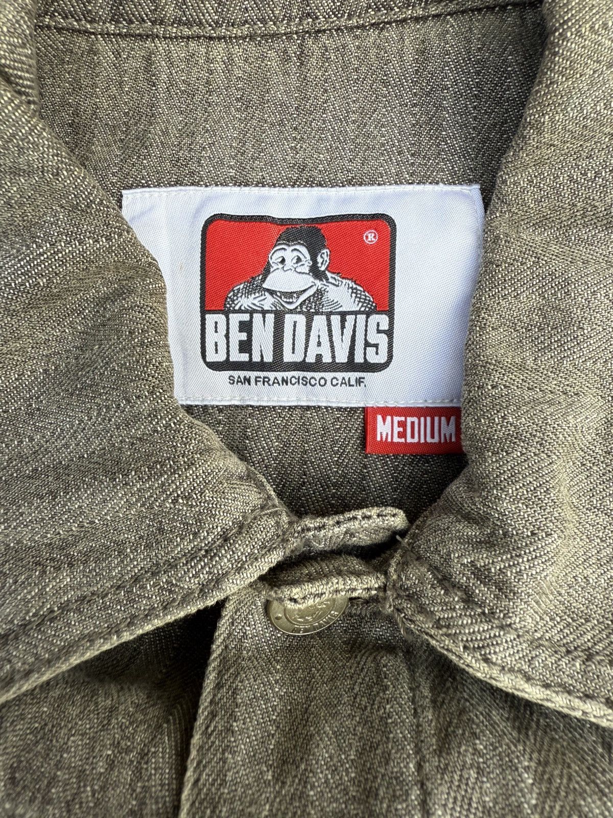 Ben Davis 80's Ben Davis HBT Trucker Jacket Size US M / EU 48-50 / 2 - 5 Thumbnail