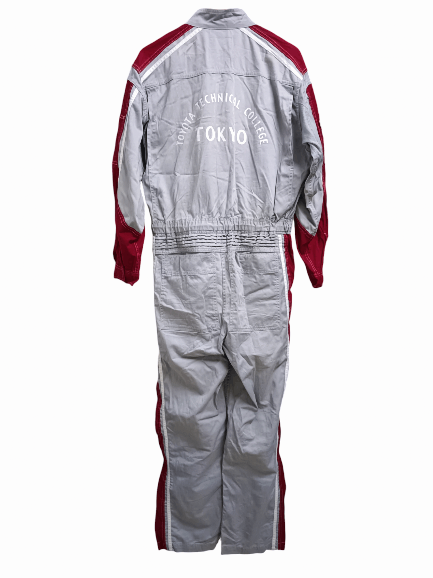Japanese Brand TOYOTA Technical College Tokyo Coveralls Size US 34 / EU 50 - 2 Thumbnail