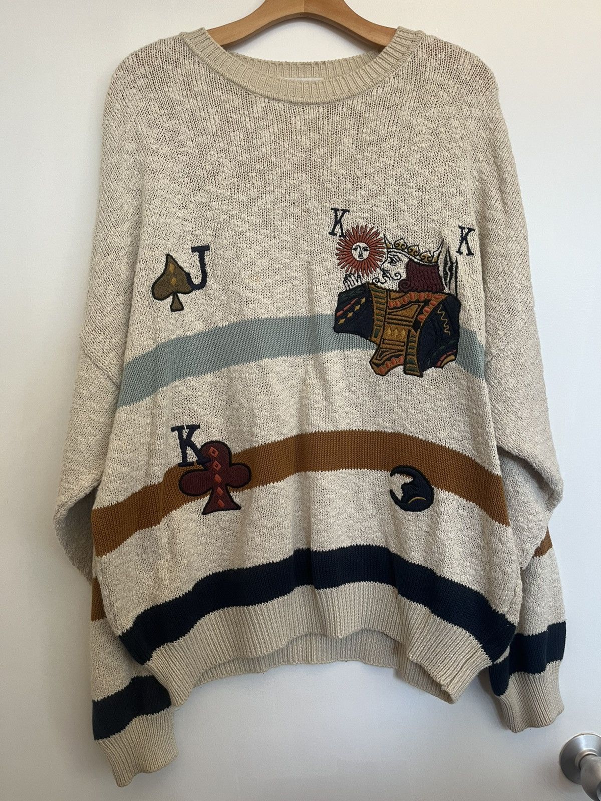 Other Card Motif Sweater Unisex Size XL / US 12-14 / IT 48-50 - 1 Thumbnail