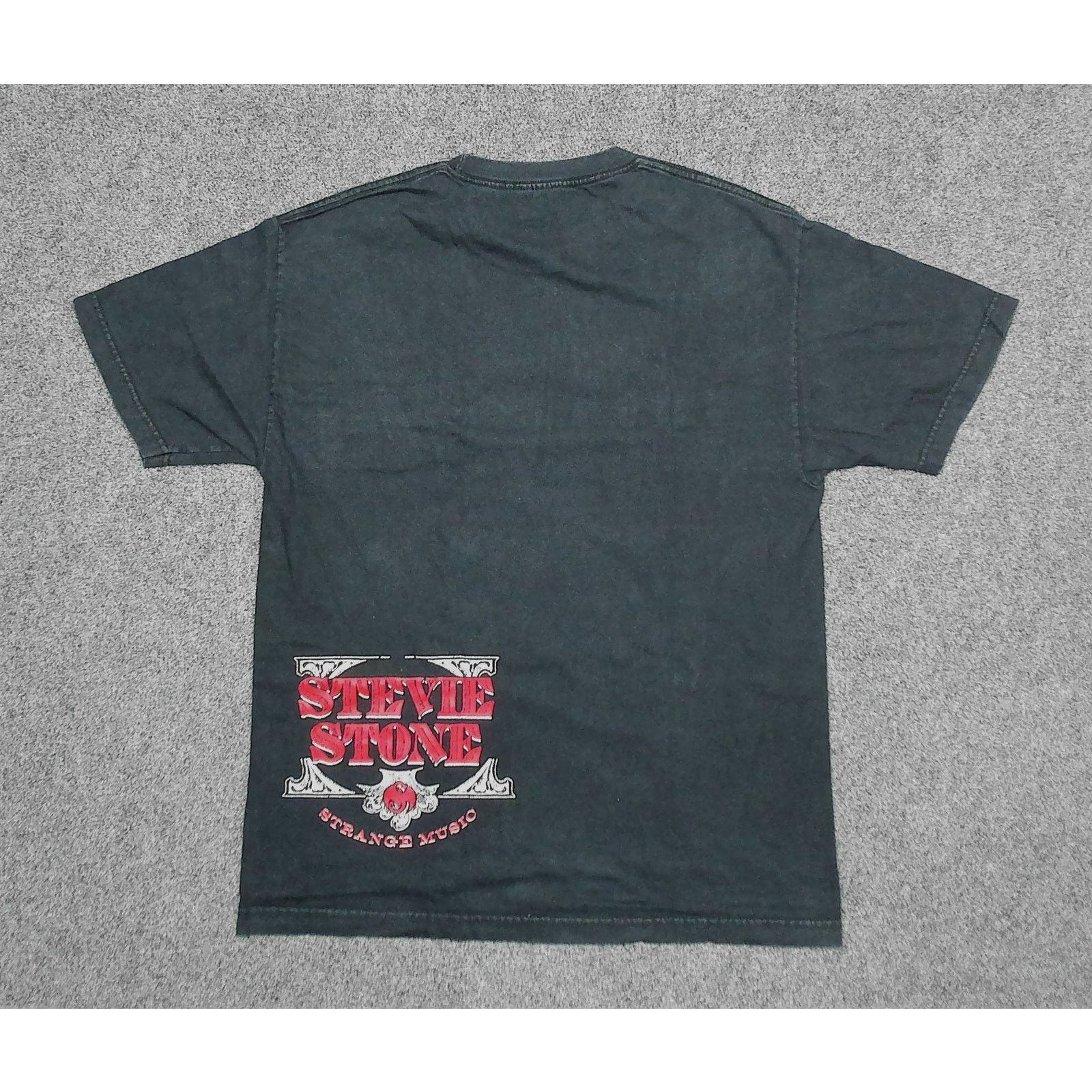 Other Strange Music 2012 Stevie Stone "Get Buck" Rap Tee Faded Size US L / EU 52-54 / 3 - 4 Thumbnail