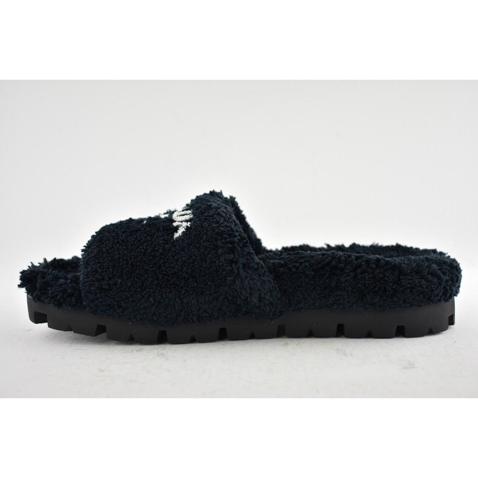 Prada Prada Black Terry Cloth Sandal Flip Flop Flat UK 7 US 8 Size US 8 / EU 41 - 9 Thumbnail