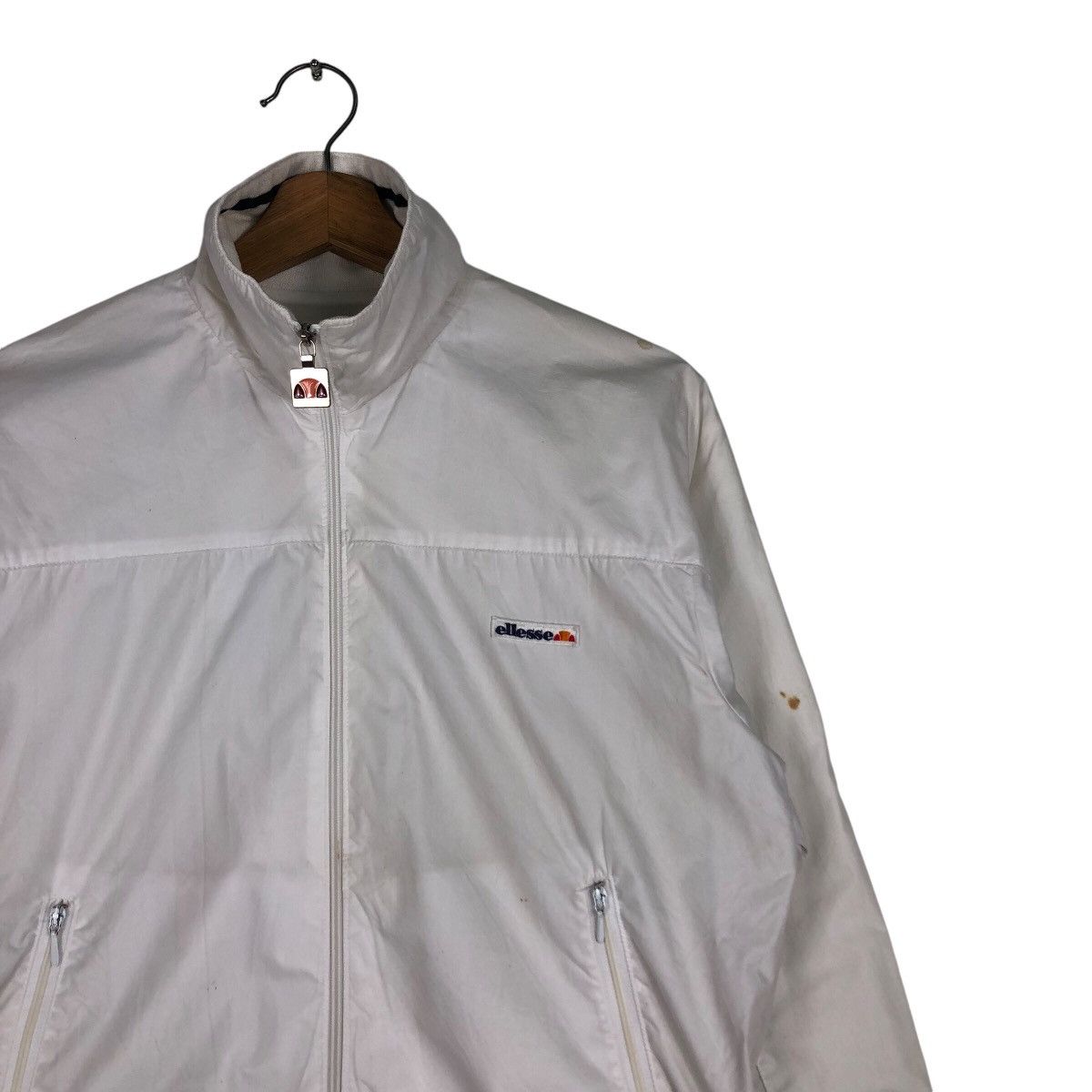 Japanese Brand 📌Vintage Bomber Jacket Ellesse Wind Up Tennis Big Logo Size US M / EU 48-50 / 2 - 7 Thumbnail