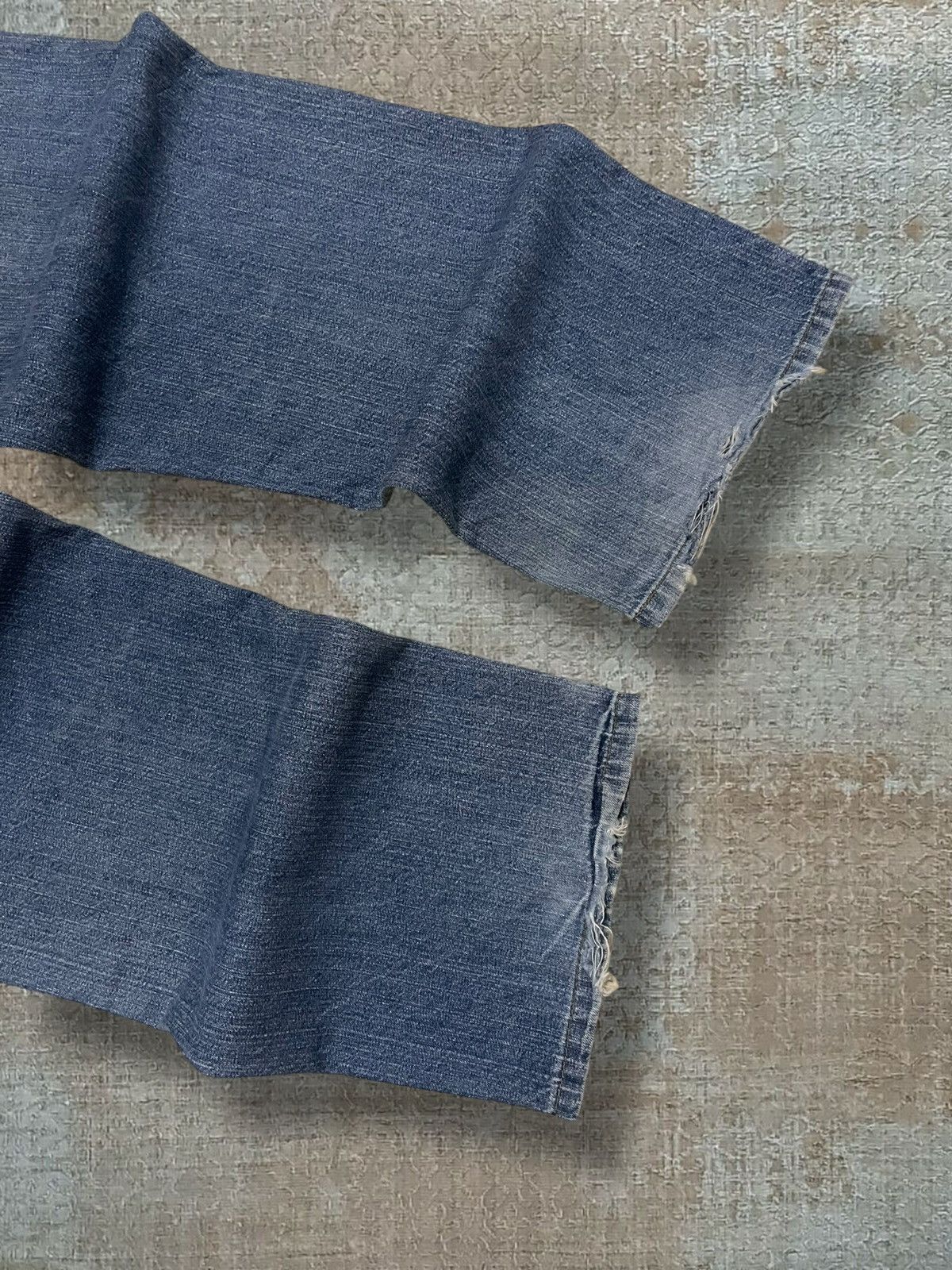 Sessions Vintage 1990s Designer Sessions Streetwear Baggy Denim Style Size US 34 / EU 50 - 13 Thumbnail