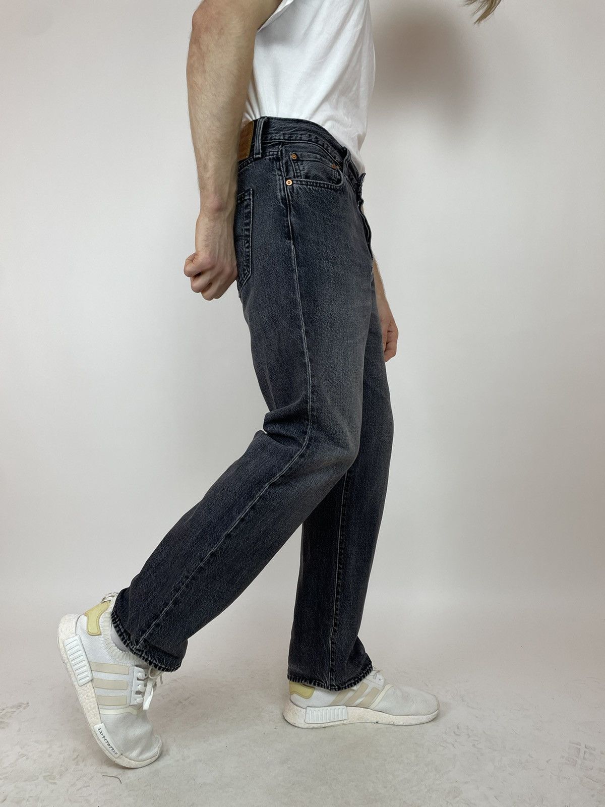 Levi's LEVIS 501 big E Jeans Washed gray Mens size w34 L32 Size US 34 / EU 50 - 9 Thumbnail