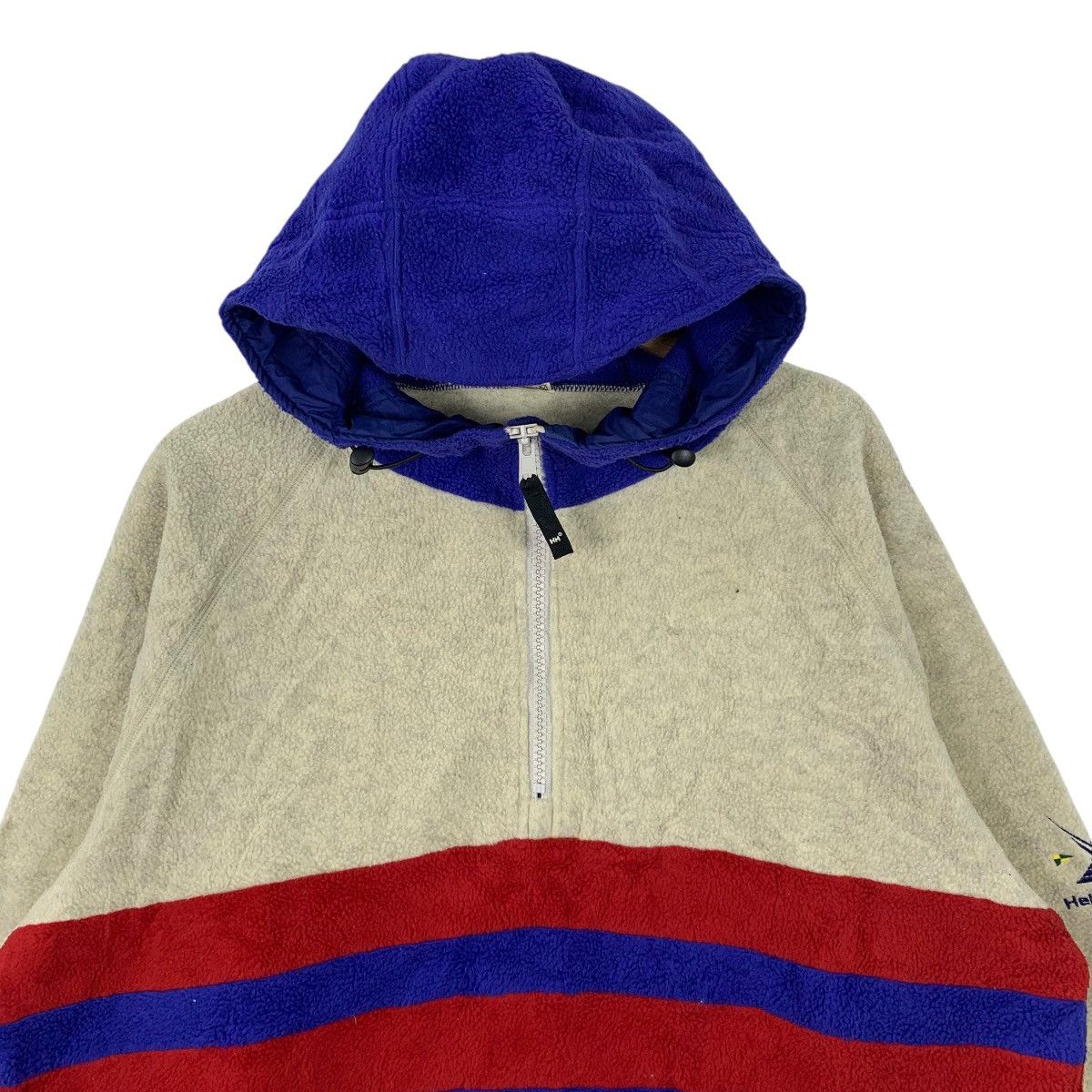 Helly Hansen × Vintage Vintage HELLY HANSEN Outdoor Sportswear Hoodie Pullover Size US L / EU 52-54 / 3 - 3 Thumbnail