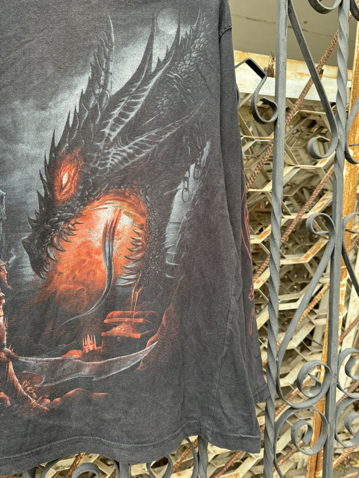 Affliction Vintage Graphic Design Crazy Dragon Long Sleeve Y2K Shirt Size US L / EU 52-54 / 3 - 7 Thumbnail