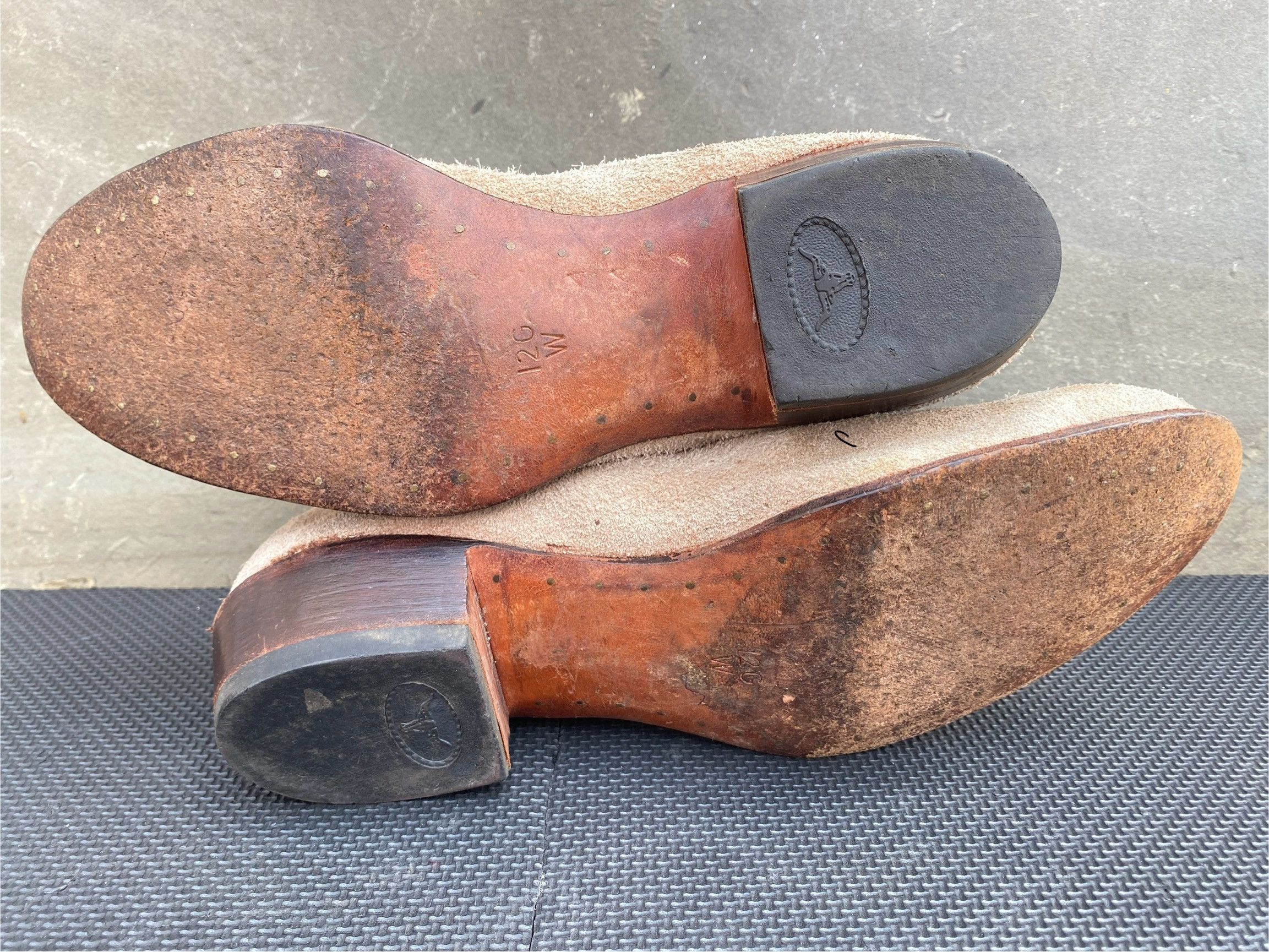 R.M. Williams Vintage RM Williams Taupe Boots Ranch Bushmman Cuban Heel Size US 13 / EU 46 - 8 Thumbnail