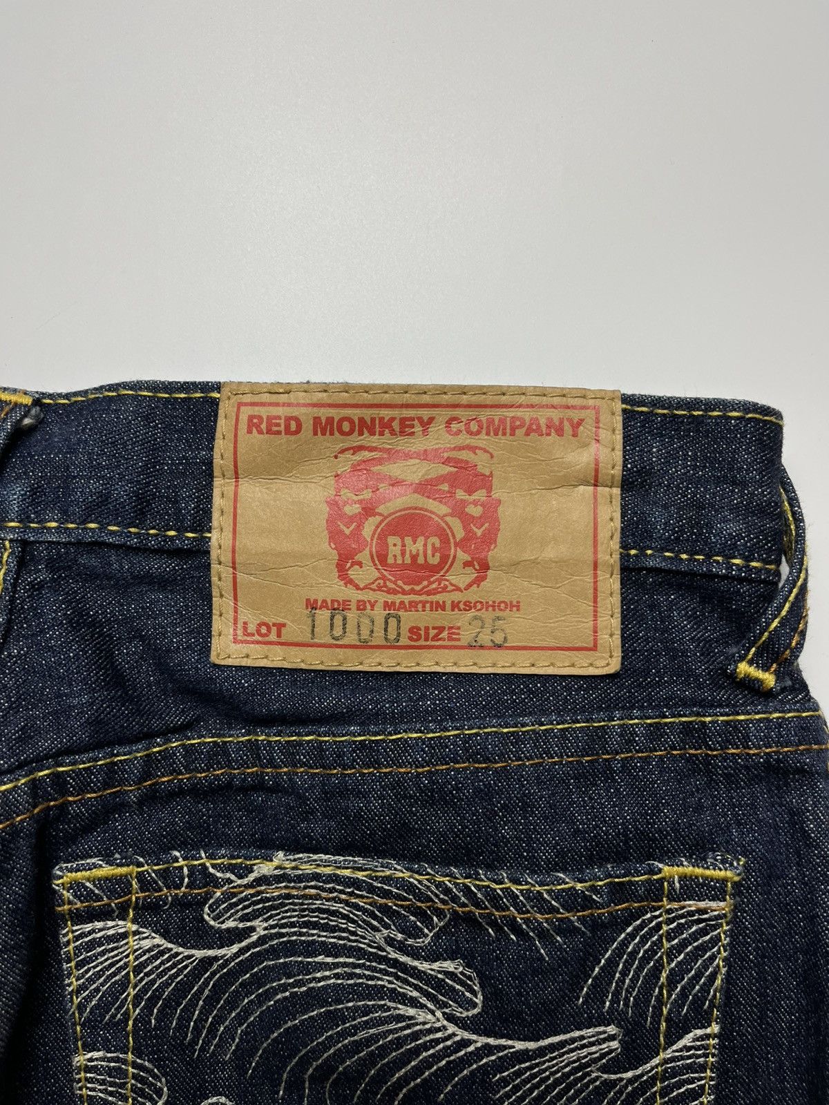 RMC Jeans RMC Red Monkey Company x McDonalds Embroidered Pants Size US 26 / EU 42 - 5 Thumbnail