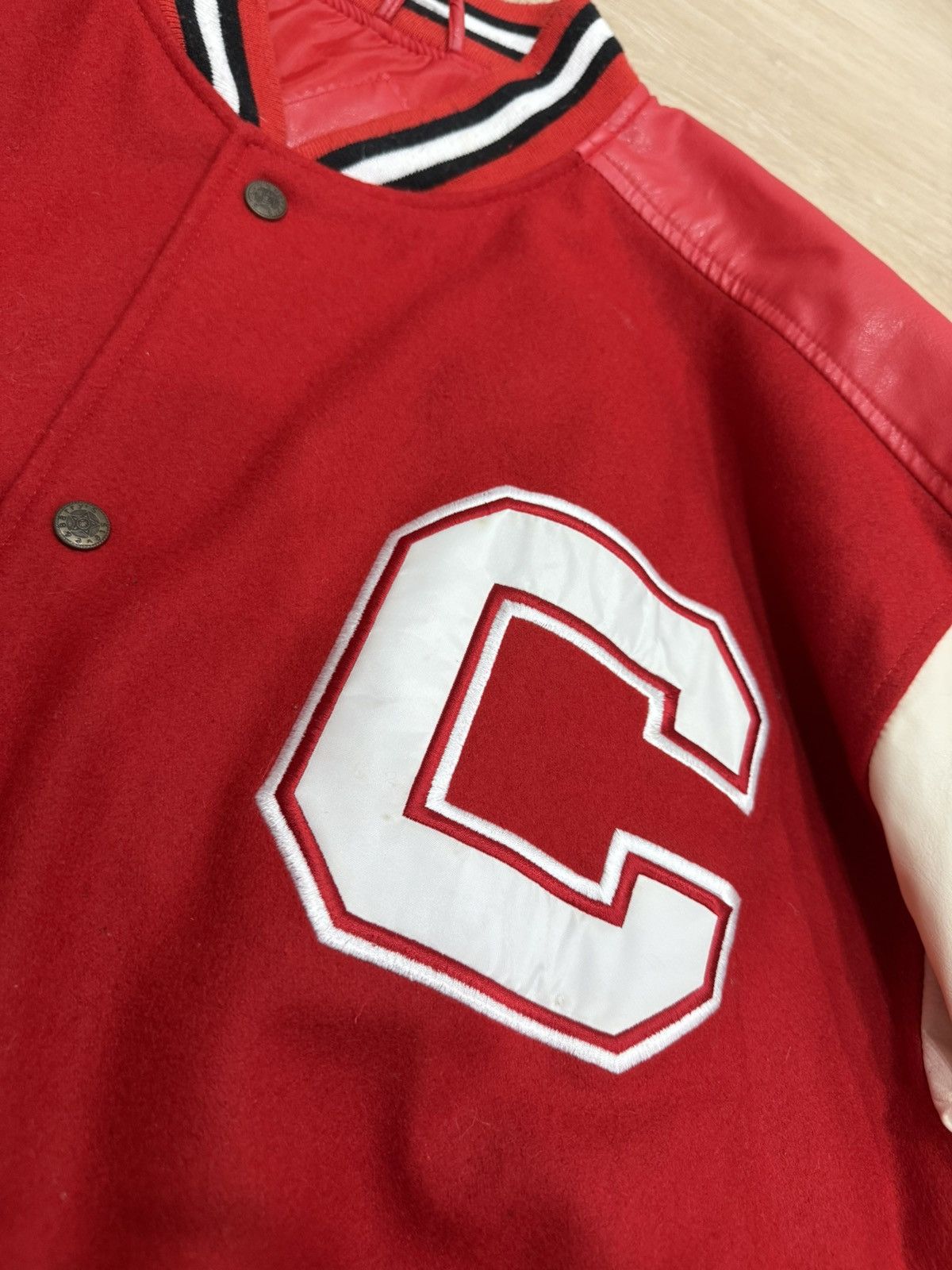 Vintage Vintage Cocks Funny Varsity Jacket Size US XL / EU 56 / 4 - 9 Thumbnail