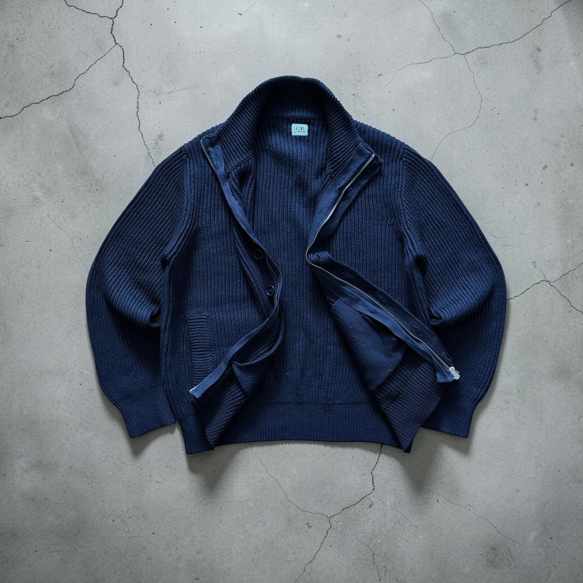 C.P. Company Vintage Autumn / Winter 2006 C.P Company wool button sweater Size US L / EU 52-54 / 3 - 4 Thumbnail