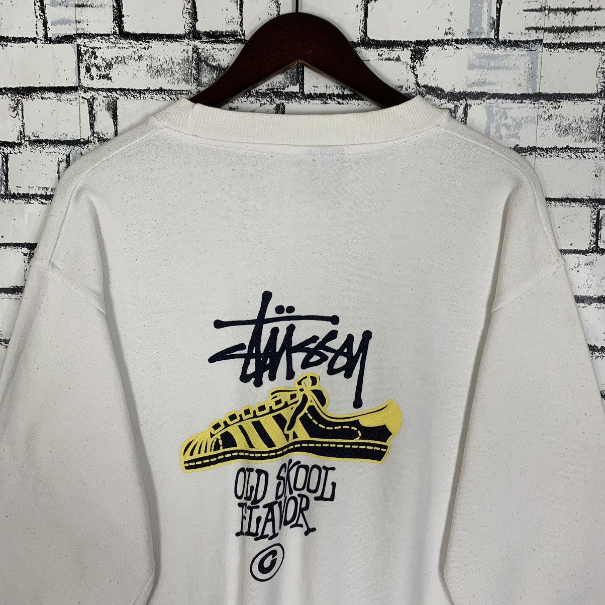 Stussy × Vintage Vintage Stussy Sweatshirt Stussy Crewneck Size US L / EU 52-54 / 3 - 8 Thumbnail