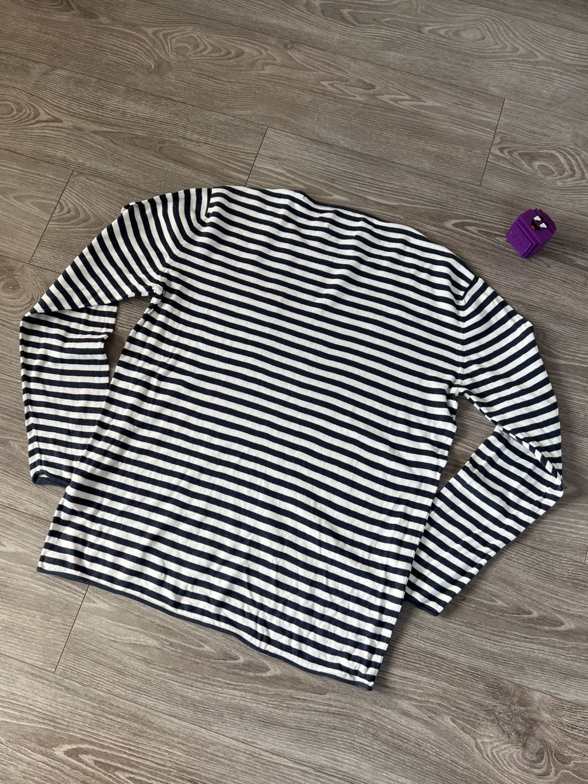 Samsoe Samsoe ‼️Archival Samsoe Samsoe Stripes Y2k Opium Long Sleeve Tee‼️ Size US XL / EU 56 / 4 - 21 Thumbnail