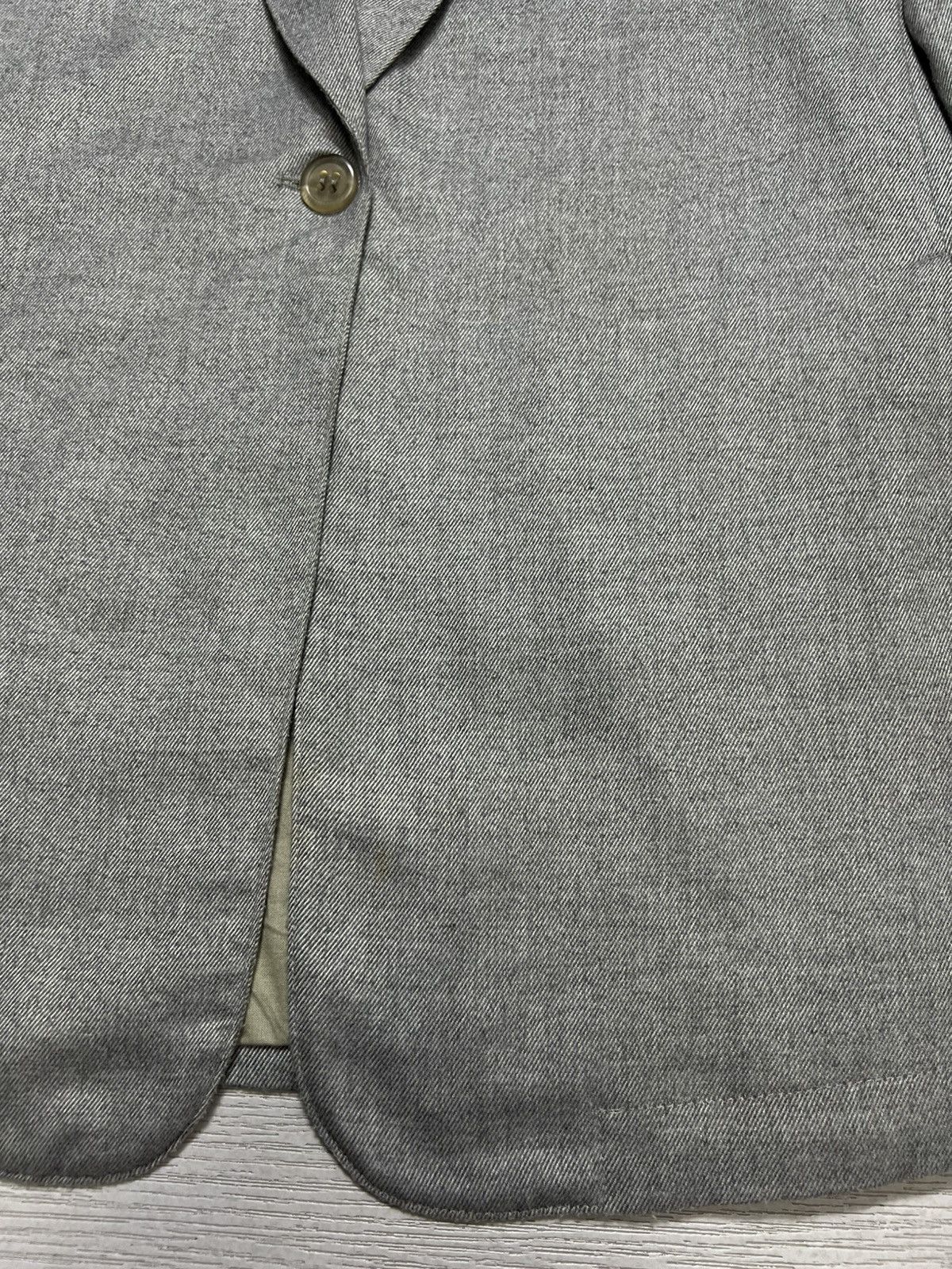 MM6 Maison Margiela - MM6 - Linen Effect Long Blazer Size S / US 4 / IT 40 - 12 Thumbnail